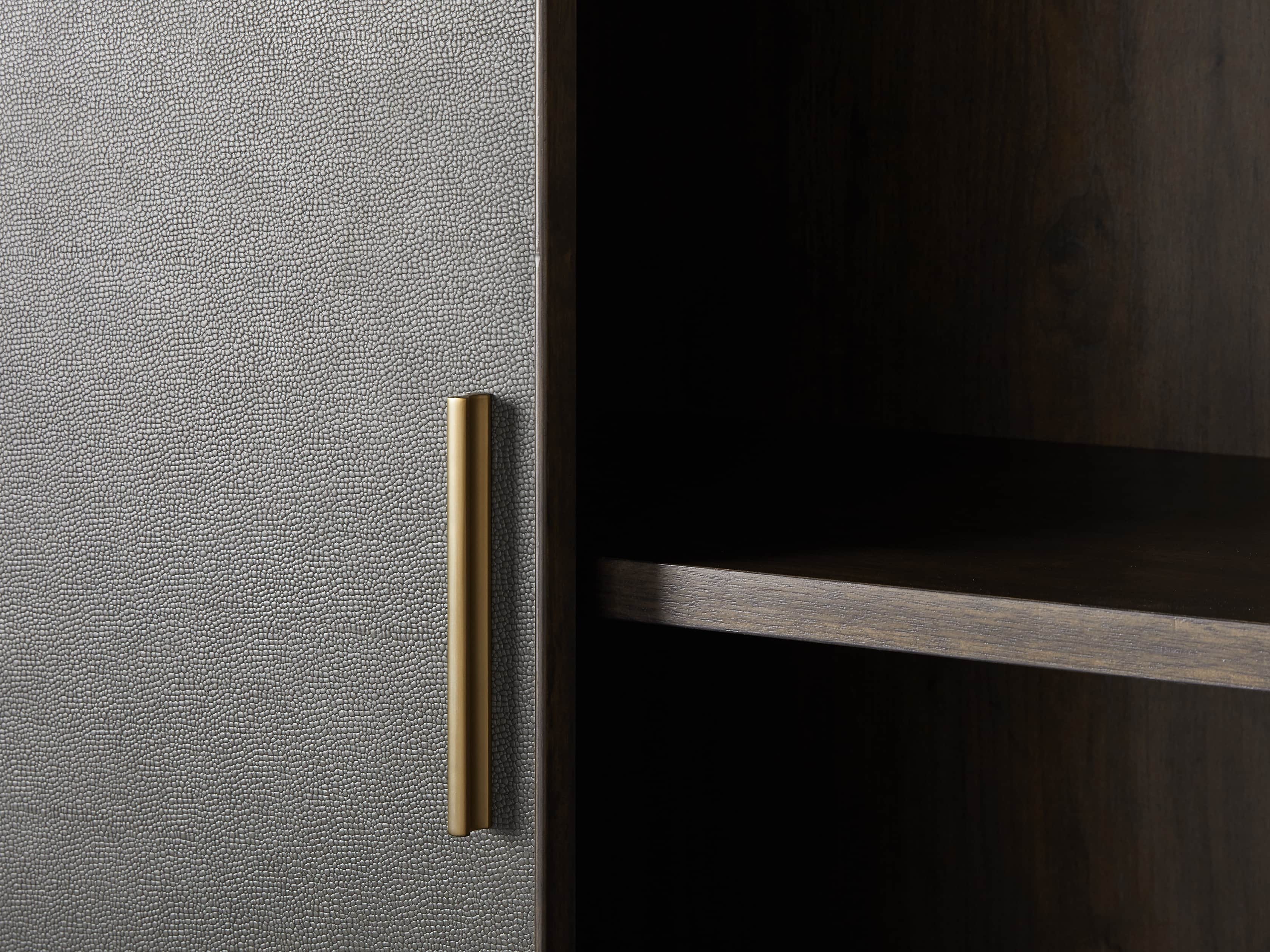 Malone 38" Display Cabinet in Dark Walnut, slide 4 of 7