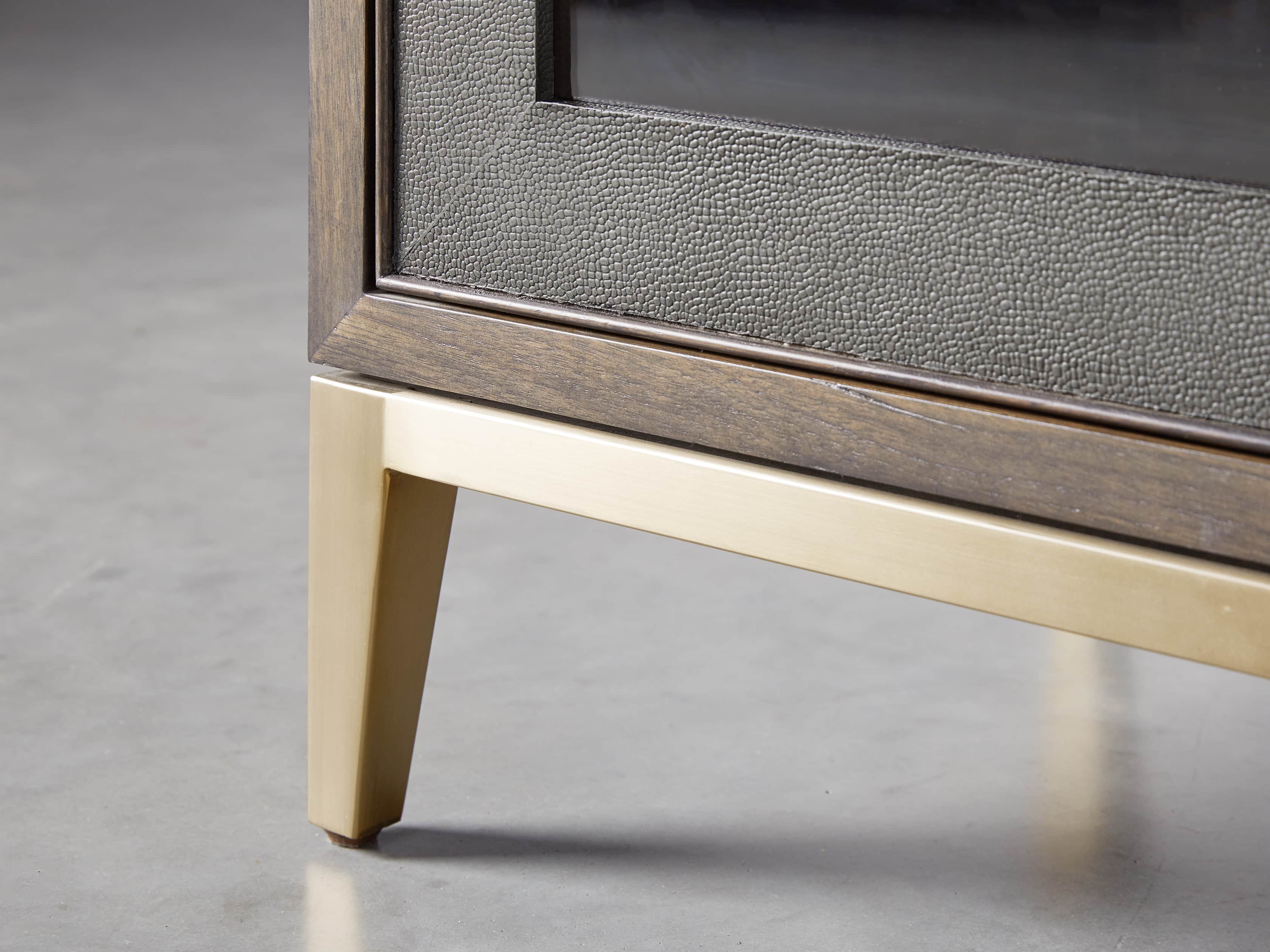 Malone Cabinet with Glass Doors