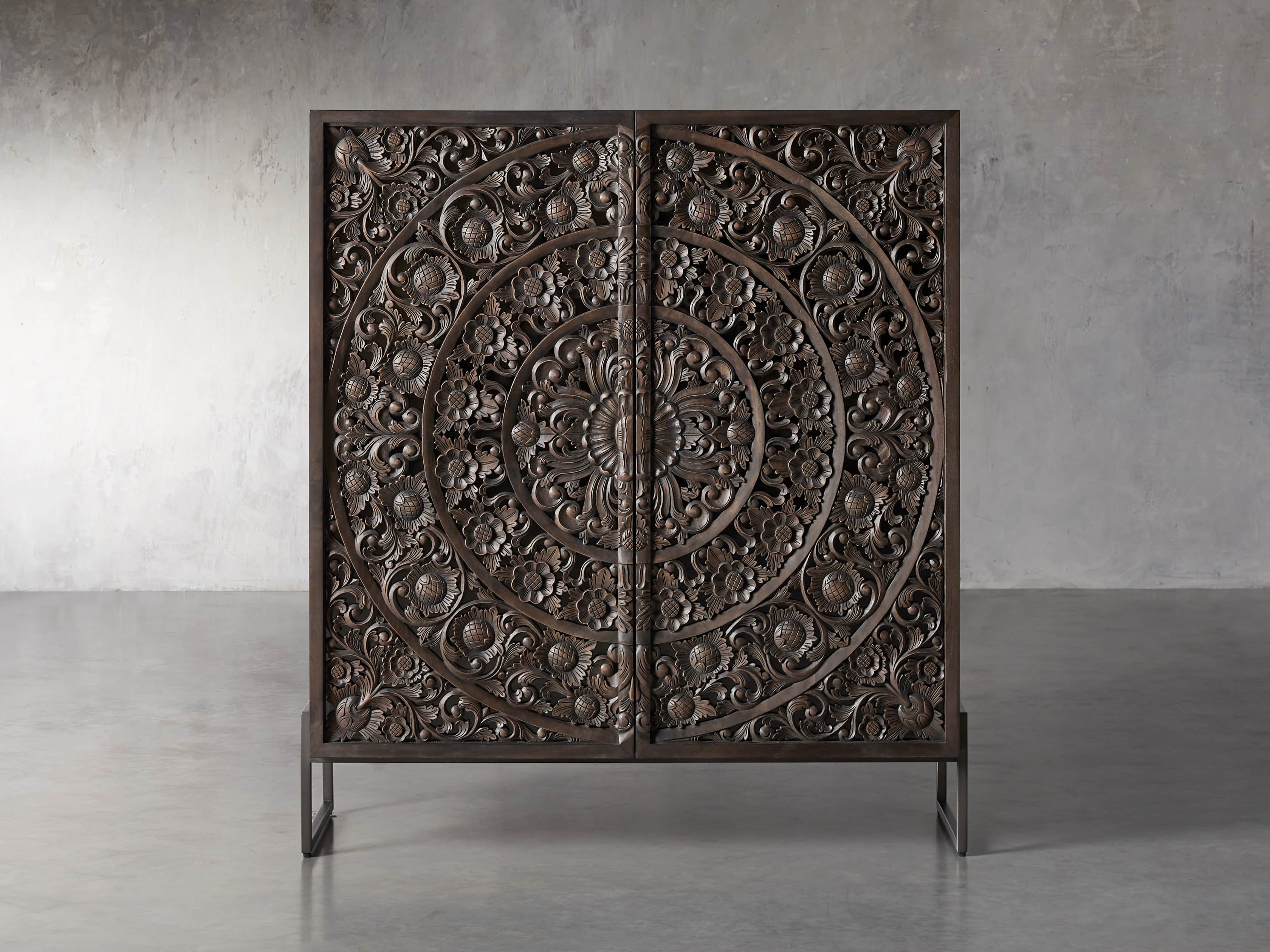 Mandara 51" Cabinet in Jepara Brown