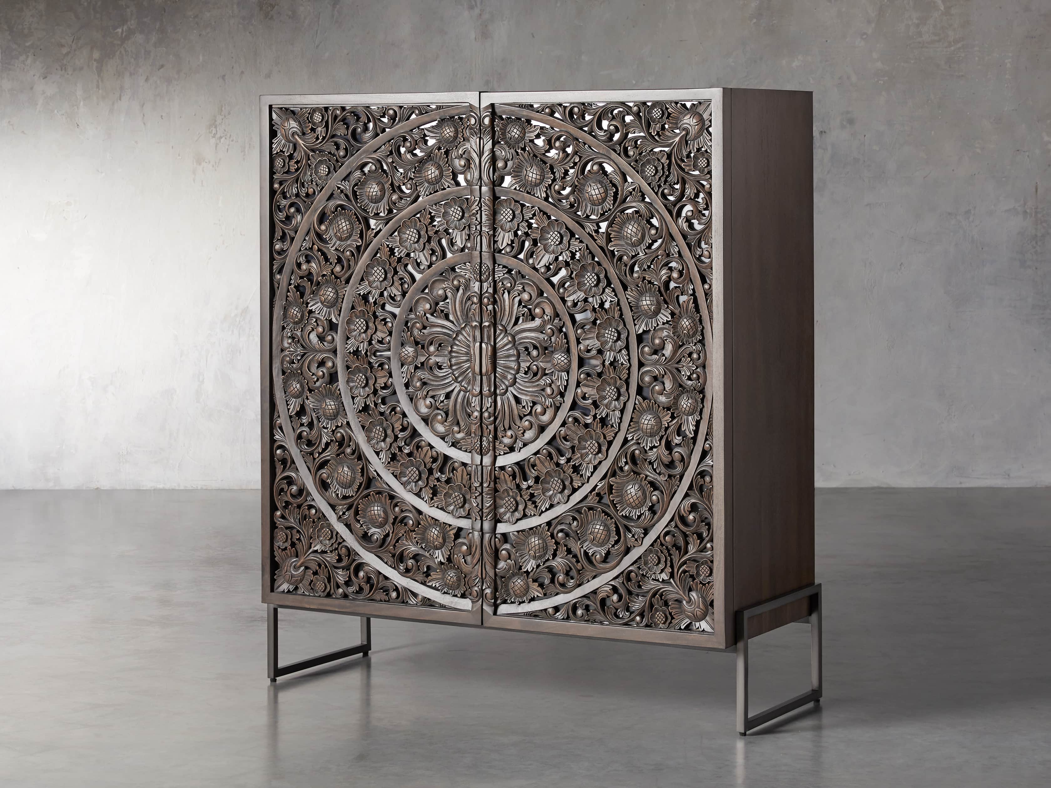 Mandara 51" Cabinet in Jepara Brown