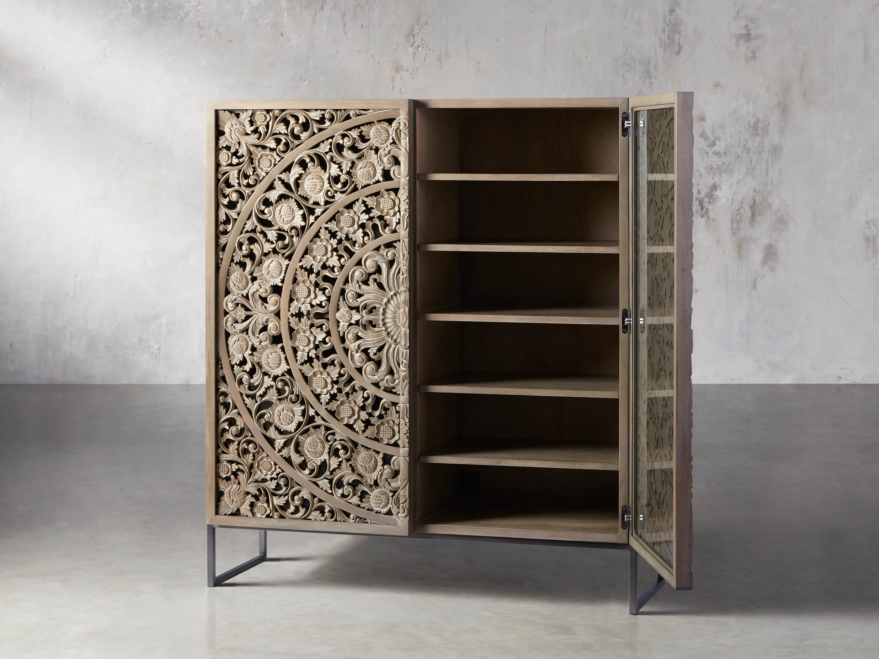 Mandara 51" Cabinet in Jepara Natural