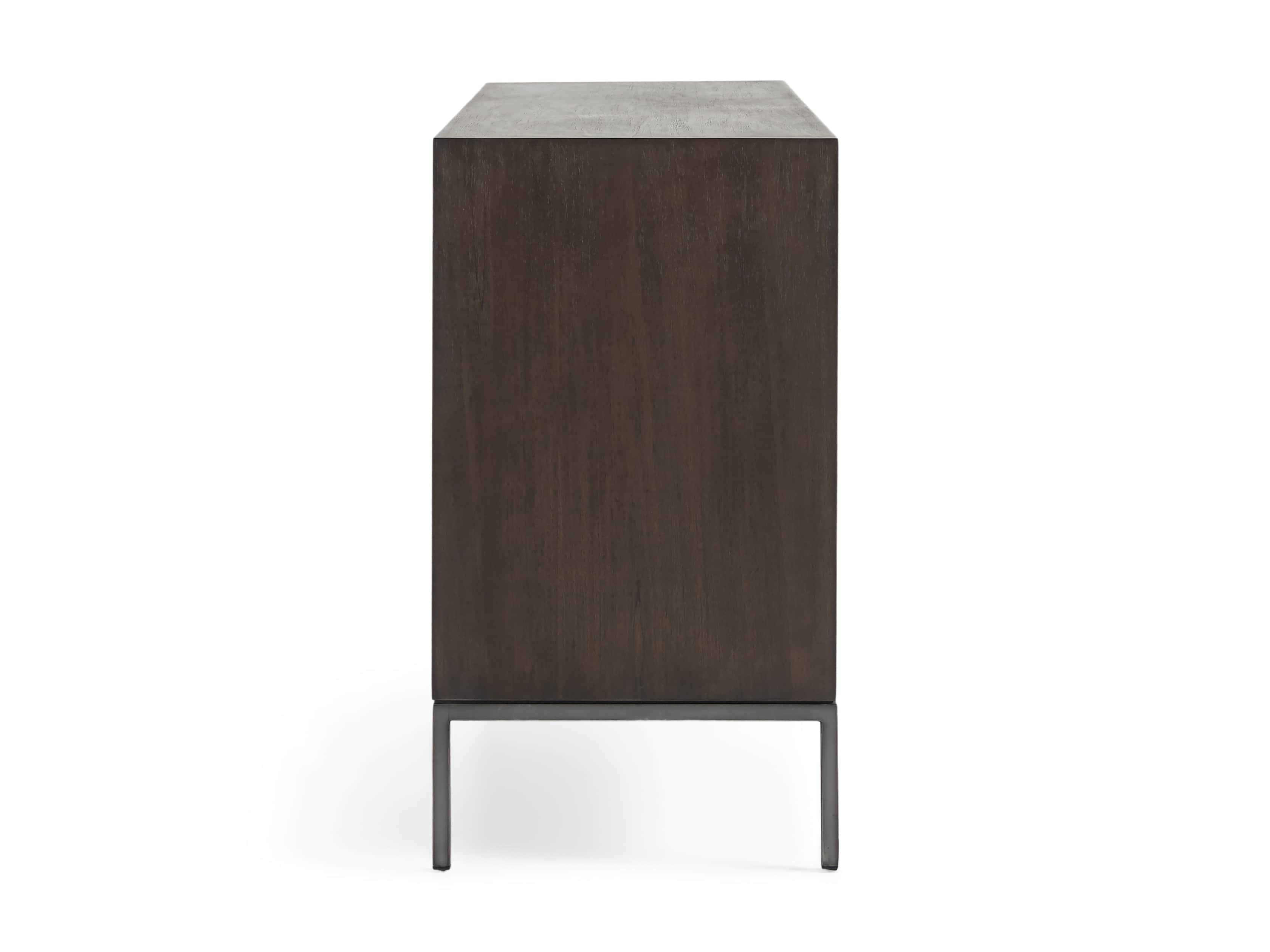 Mandara 71" Media Console in Jepara Brown