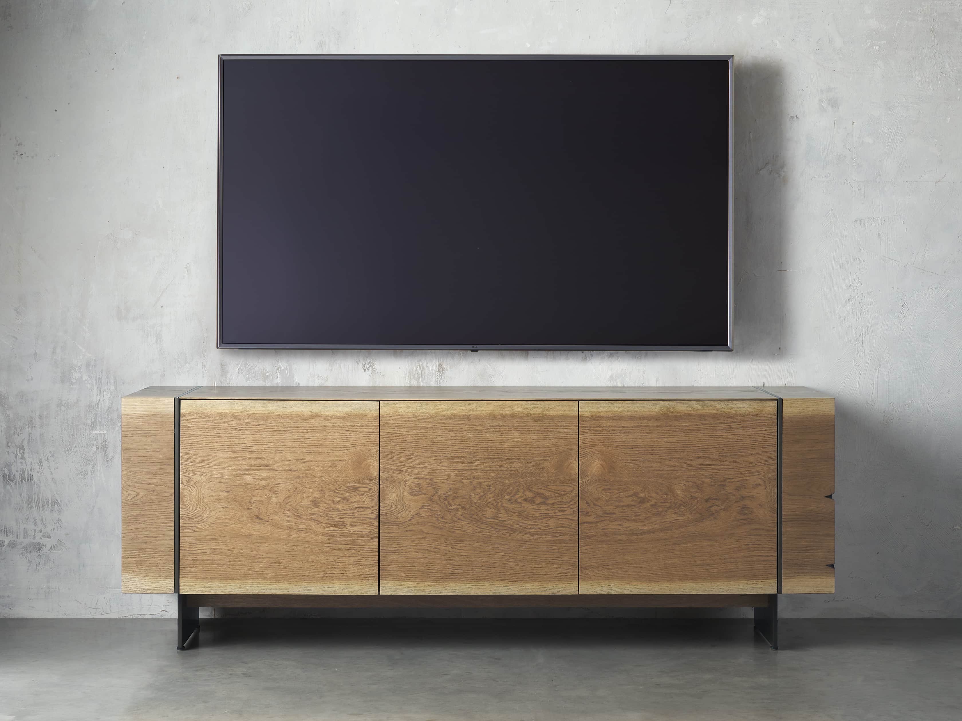 View the Mihaela Three Door Media Console