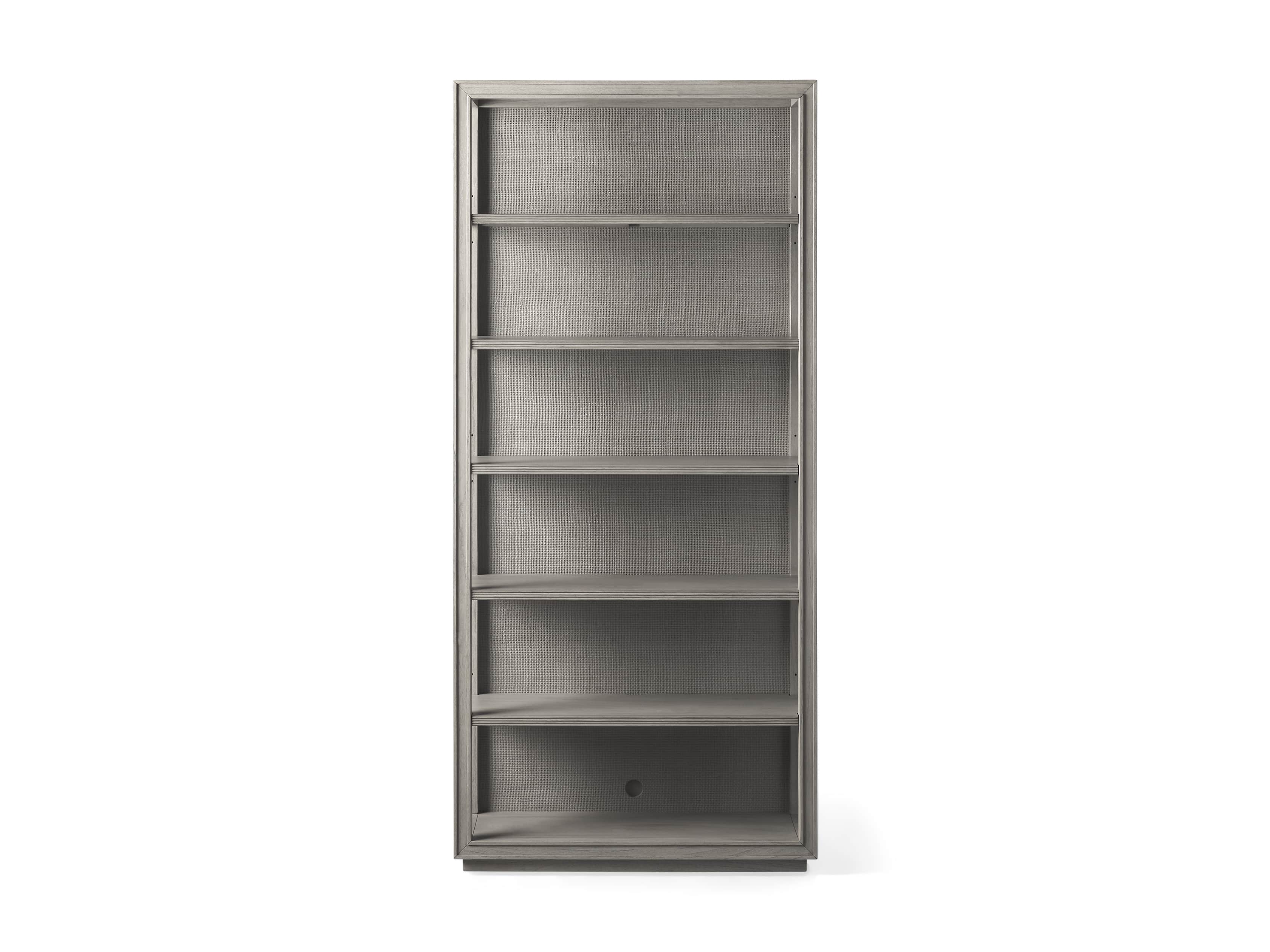 Pearson 38" Open Bookcase in Fog, slide 4 of 4