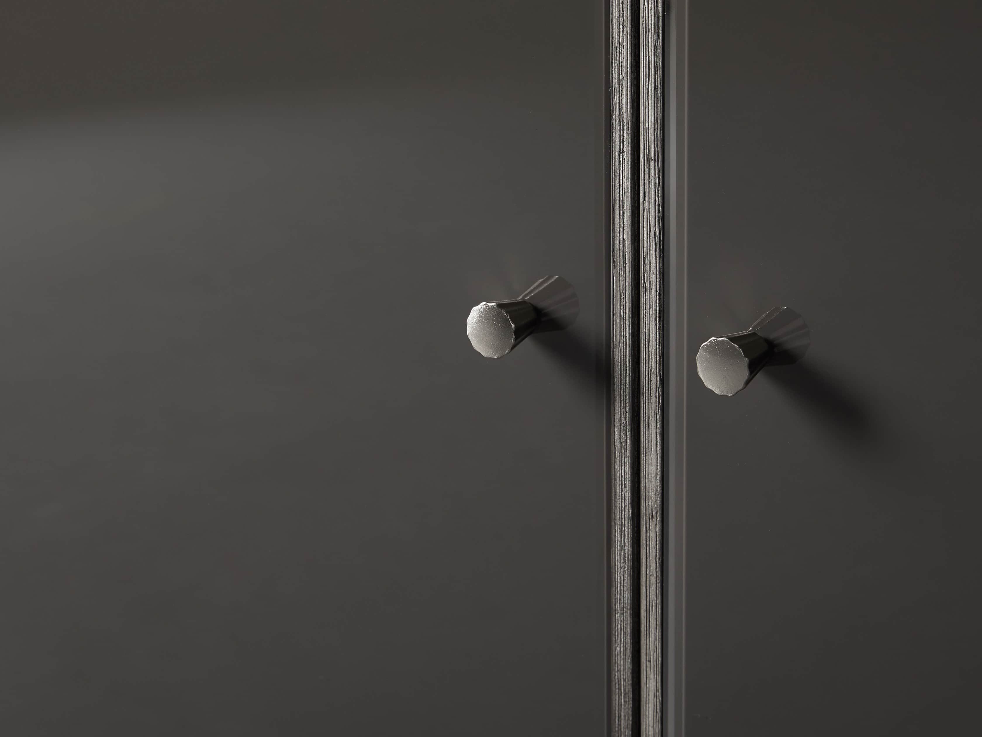 Reese Two Door Cabinet in Galleria Grey