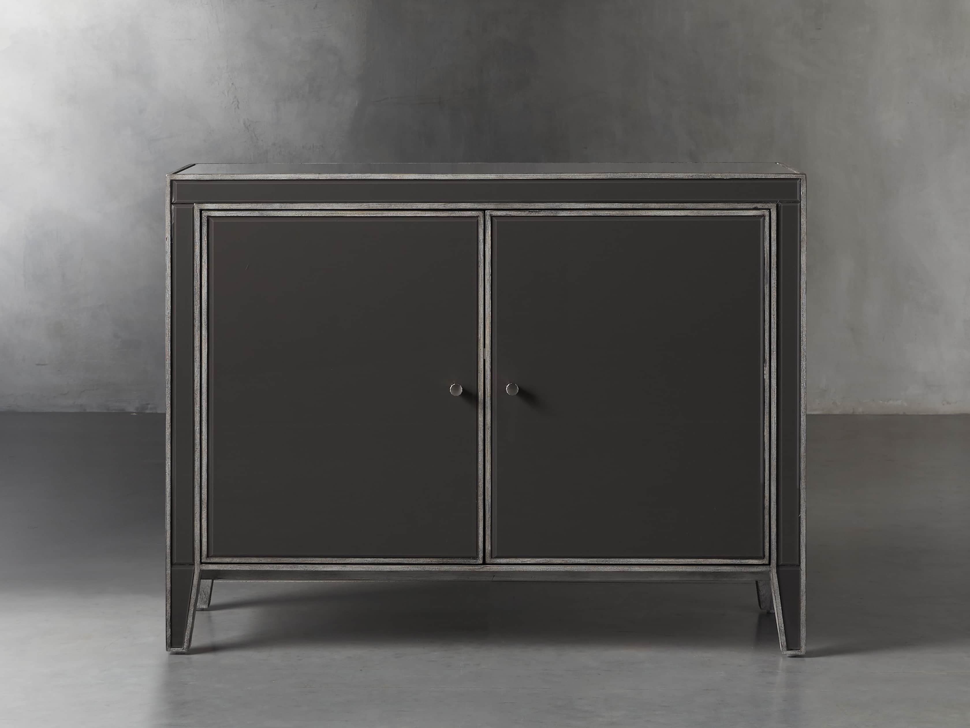 Reese Two Door Cabinet in Galleria Grey