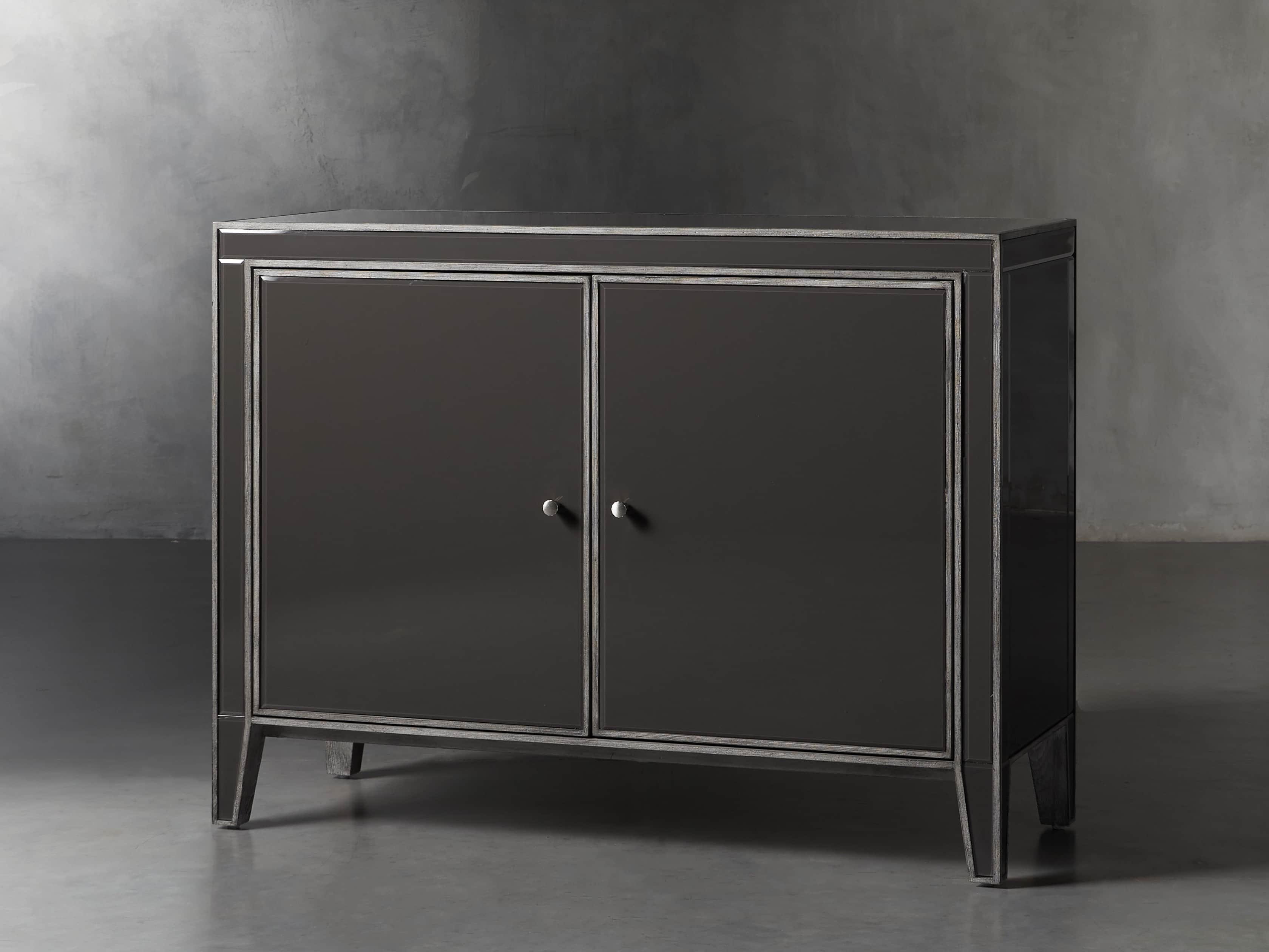 Reese Two Door Cabinet in Galleria Grey