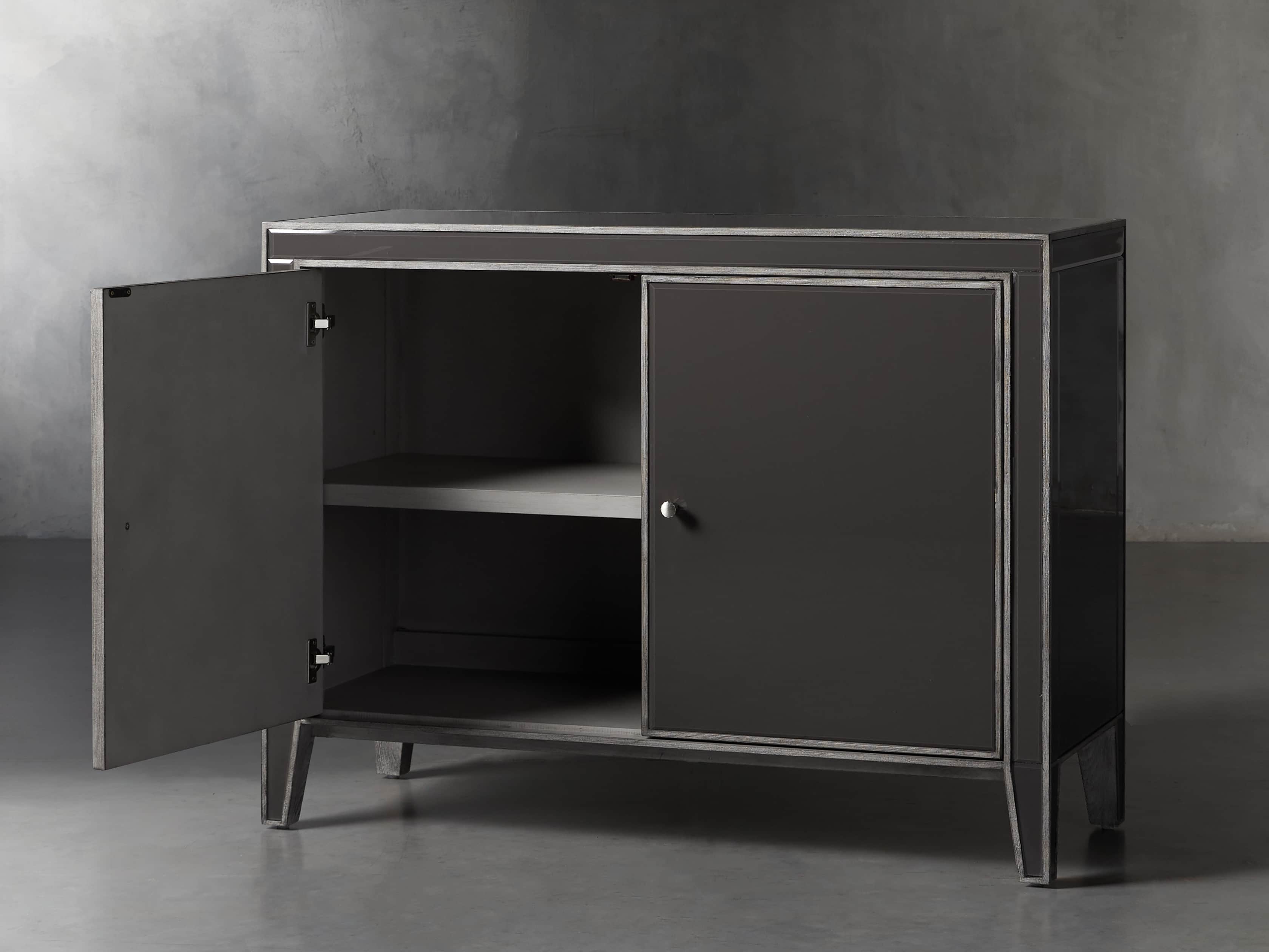 Reese Two Door Cabinet in Galleria Grey