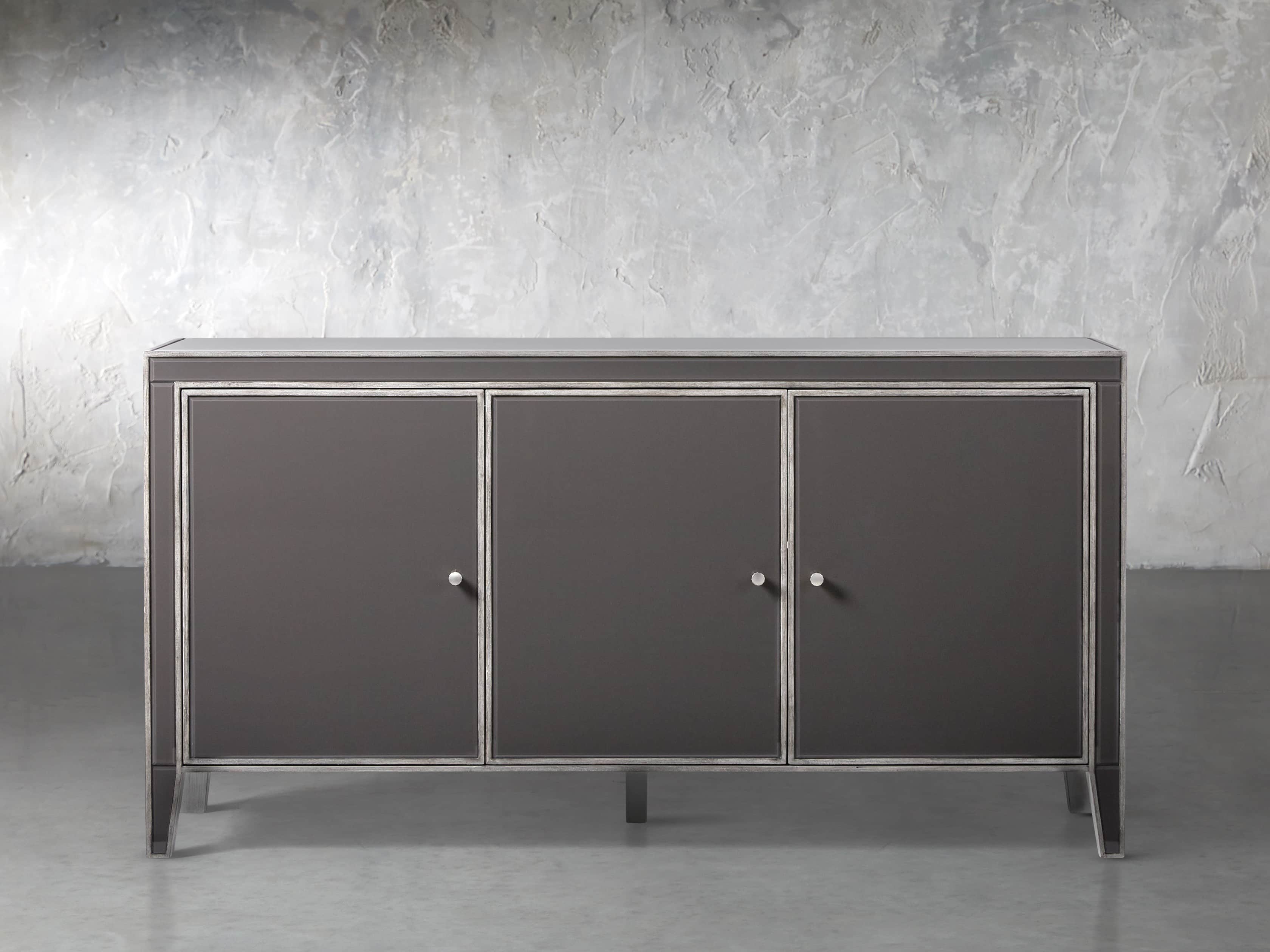Reese 3-Door Cabinet in Galleria Grey