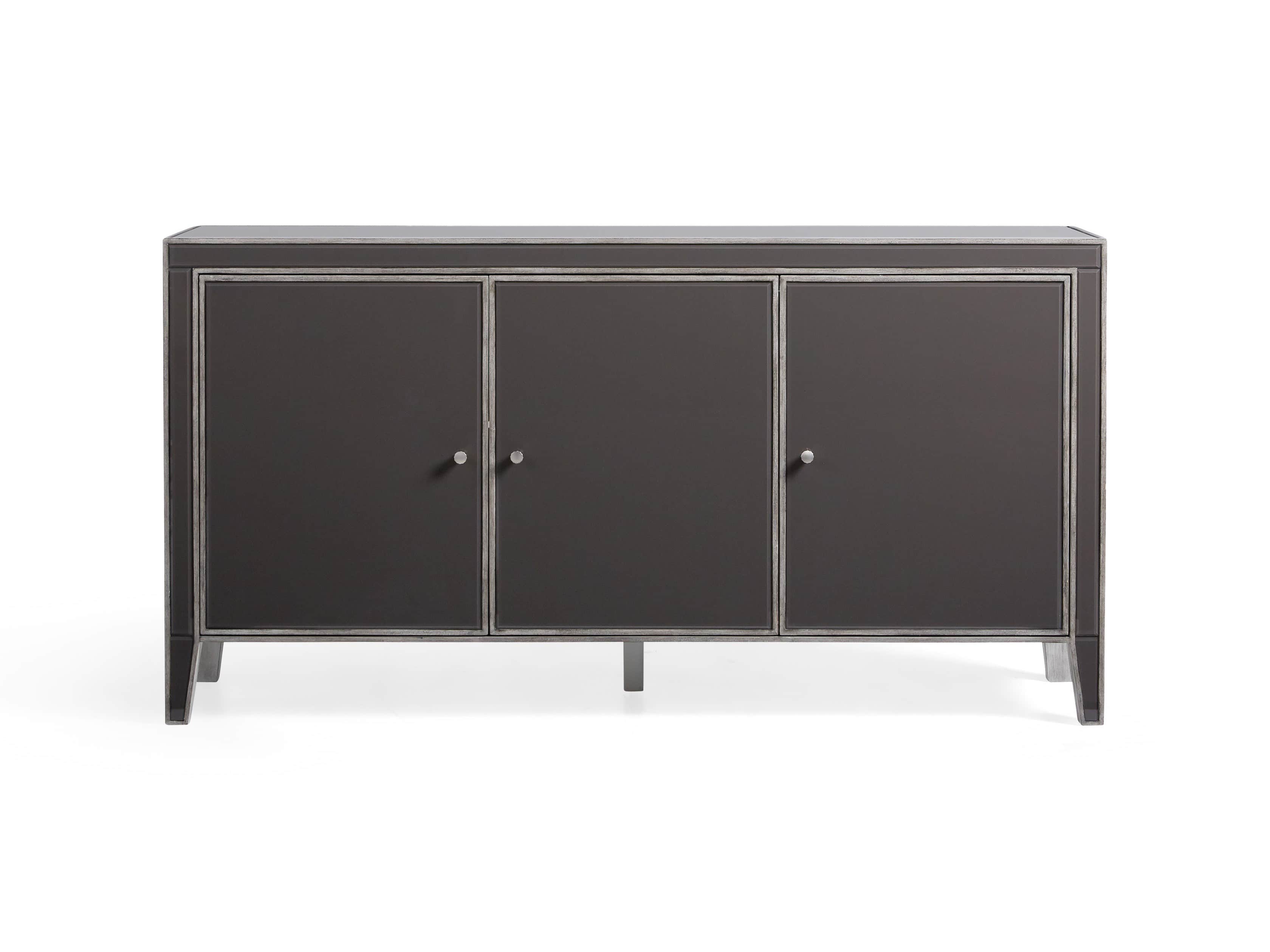 Reese 3-Door Cabinet in Galleria Grey