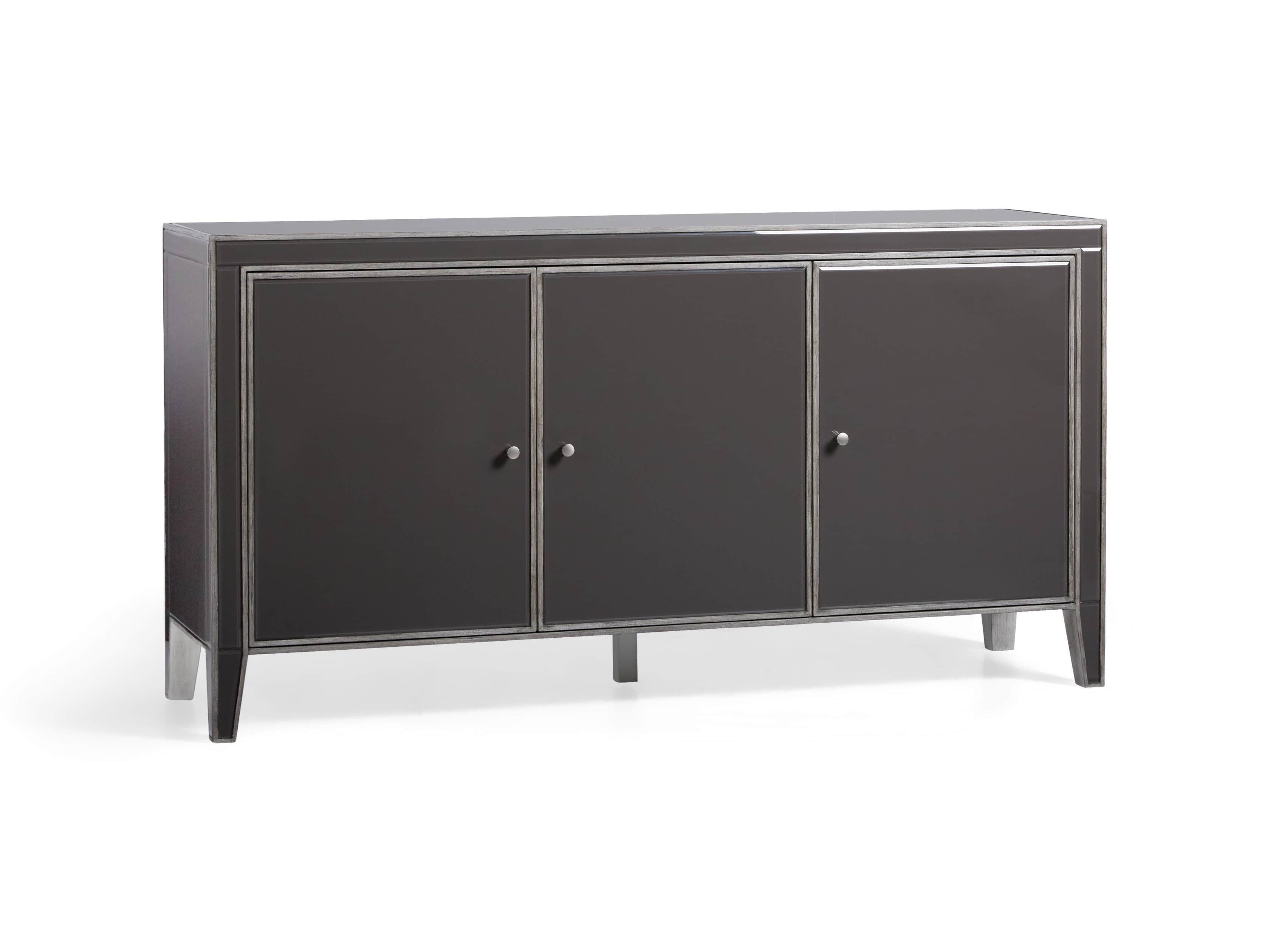 Reese 3-Door Cabinet in Galleria Grey