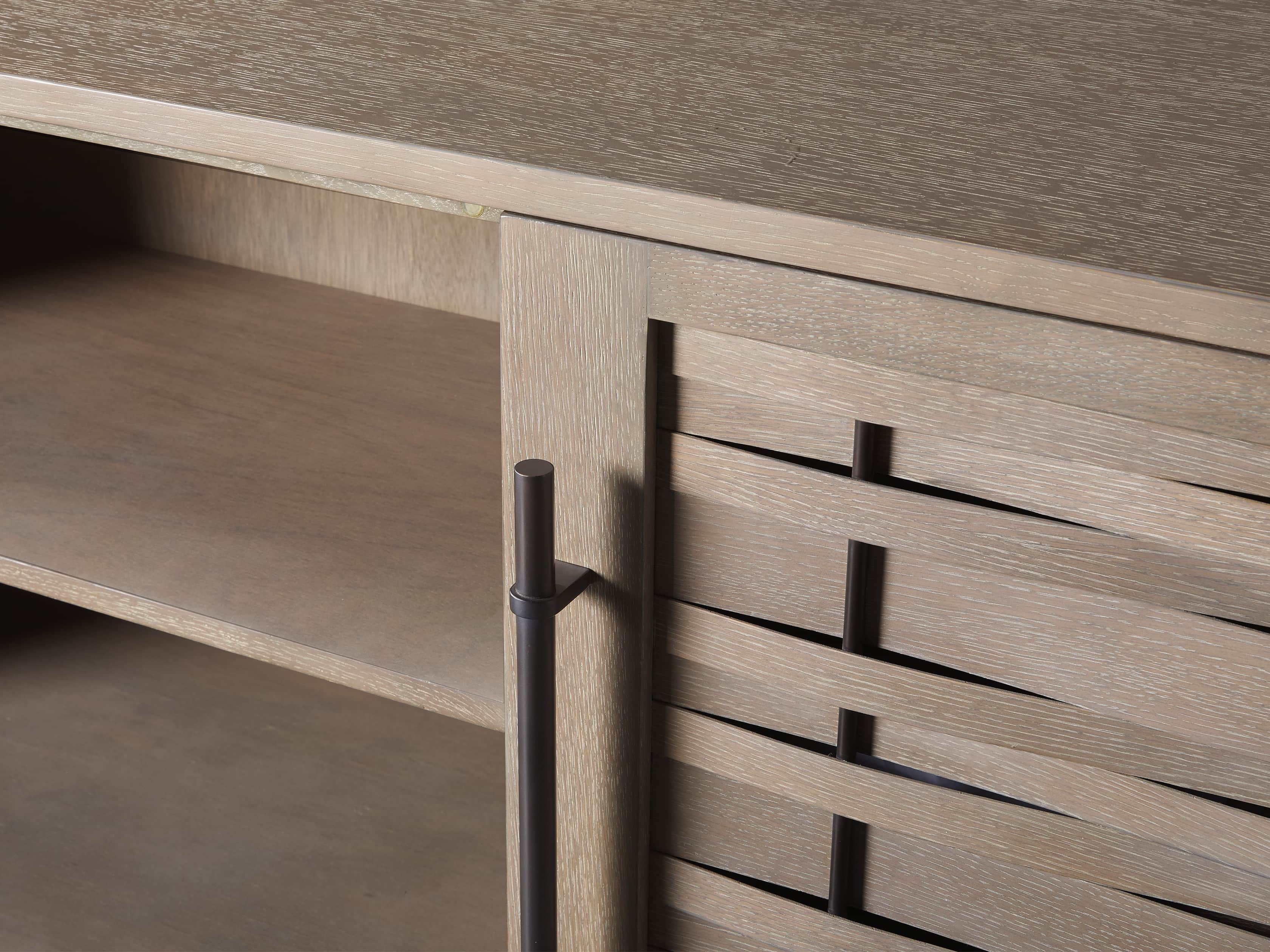 Reye 67" Media Cabinet in Cove Almond, slide 4 of 5