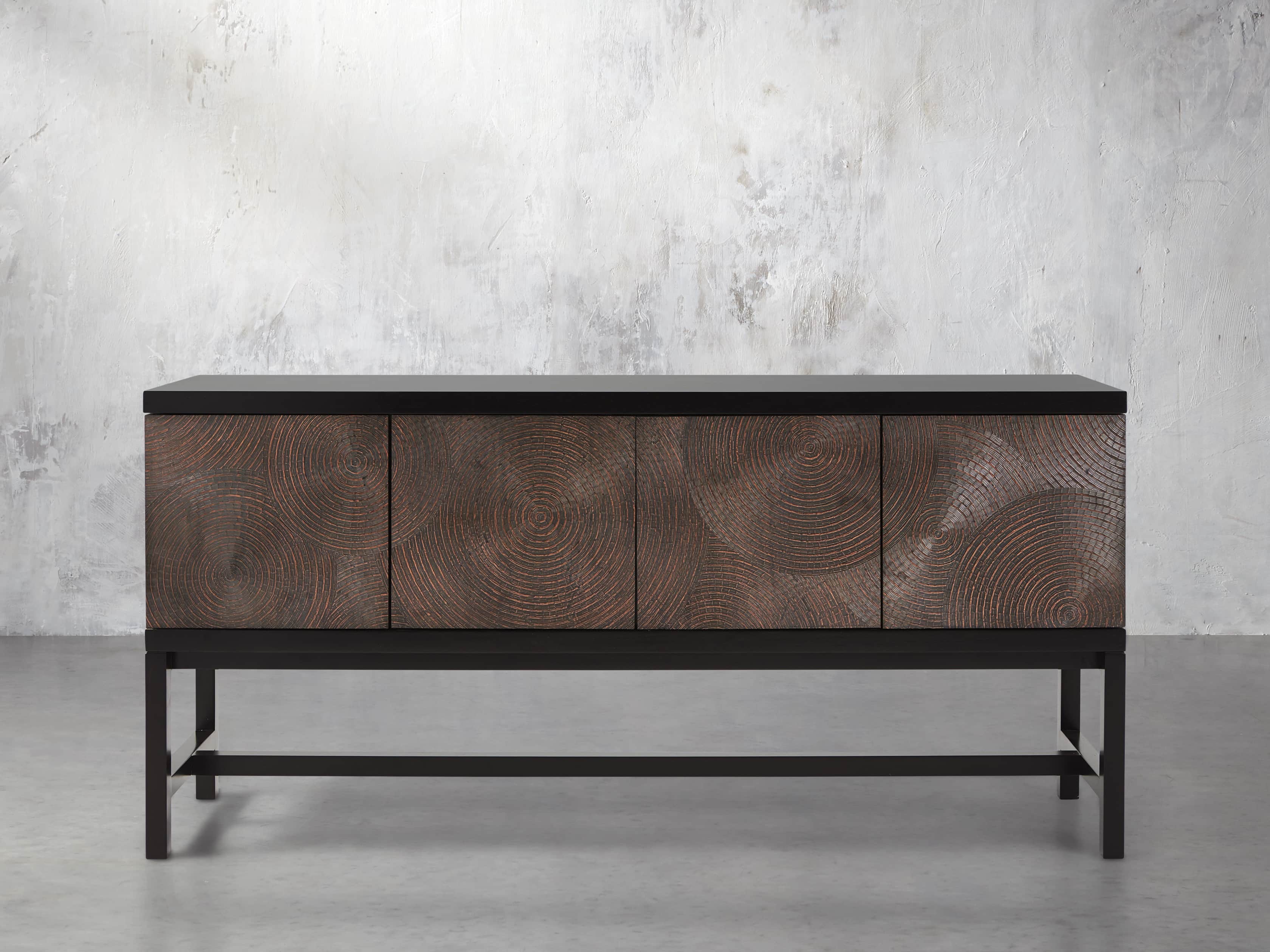 Reynolds Media Cabinet in Cafe Noir