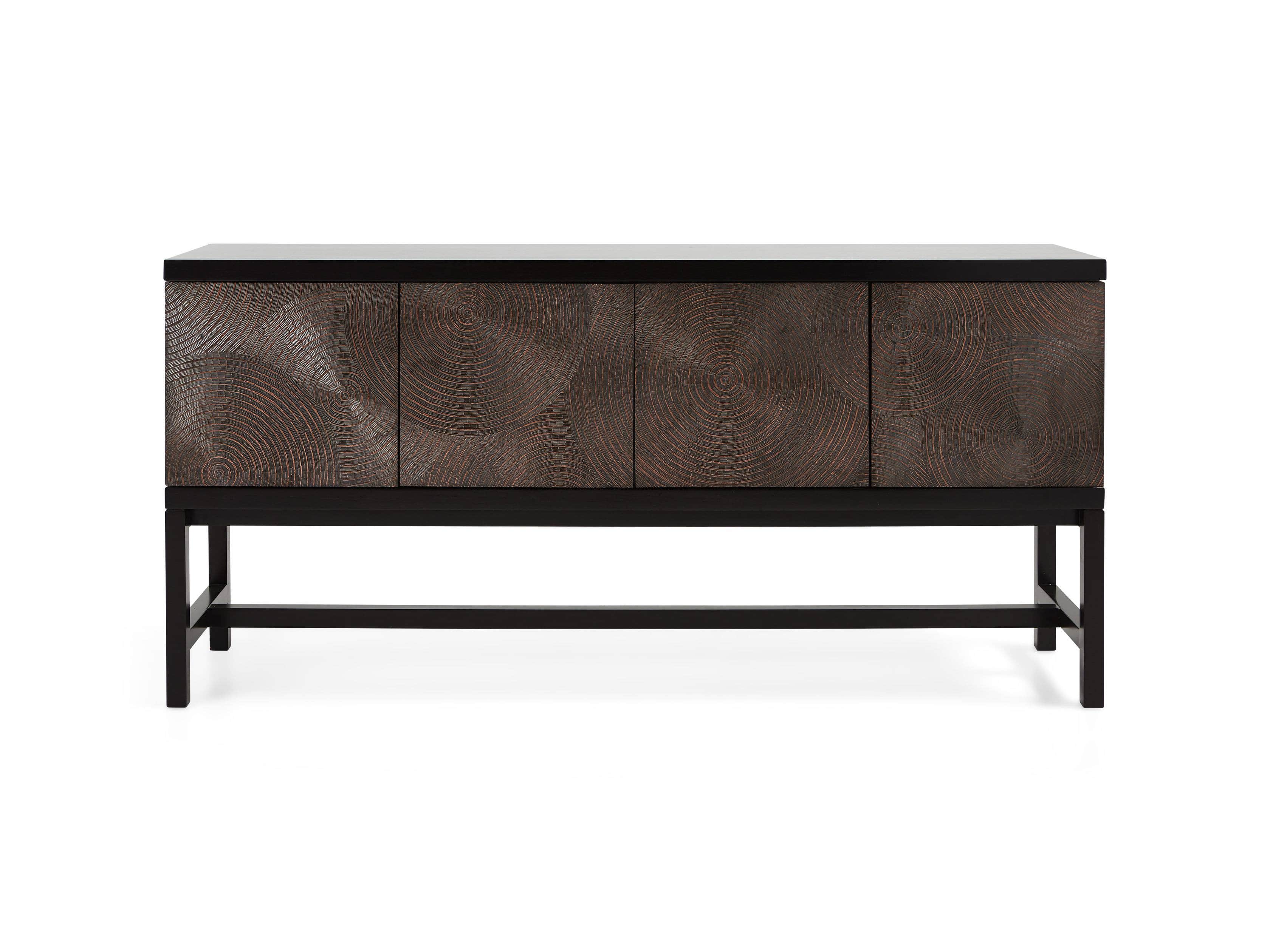 Reynolds Media Cabinet in Cafe Noir