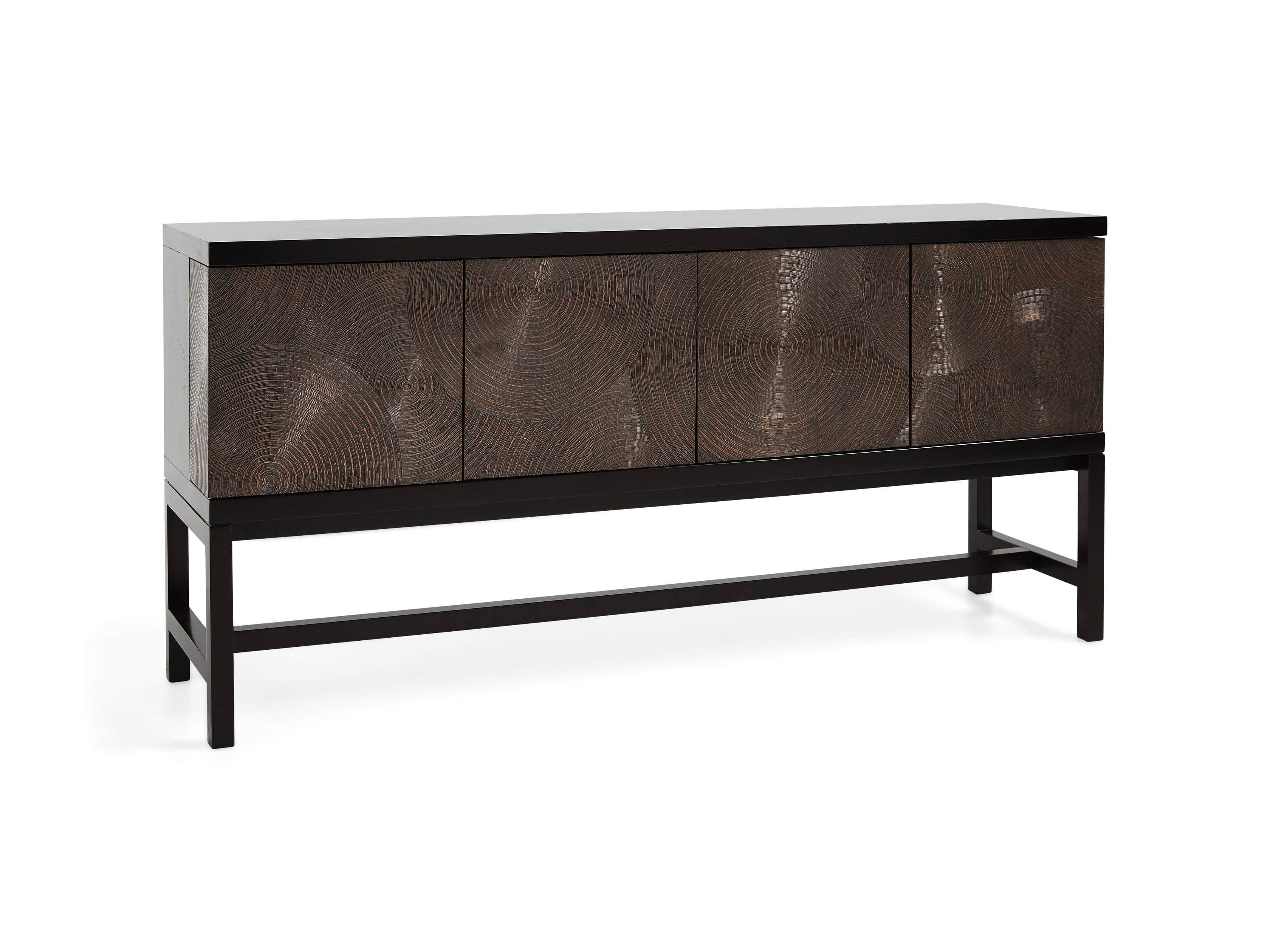 Reynolds Media Cabinet in Cafe Noir