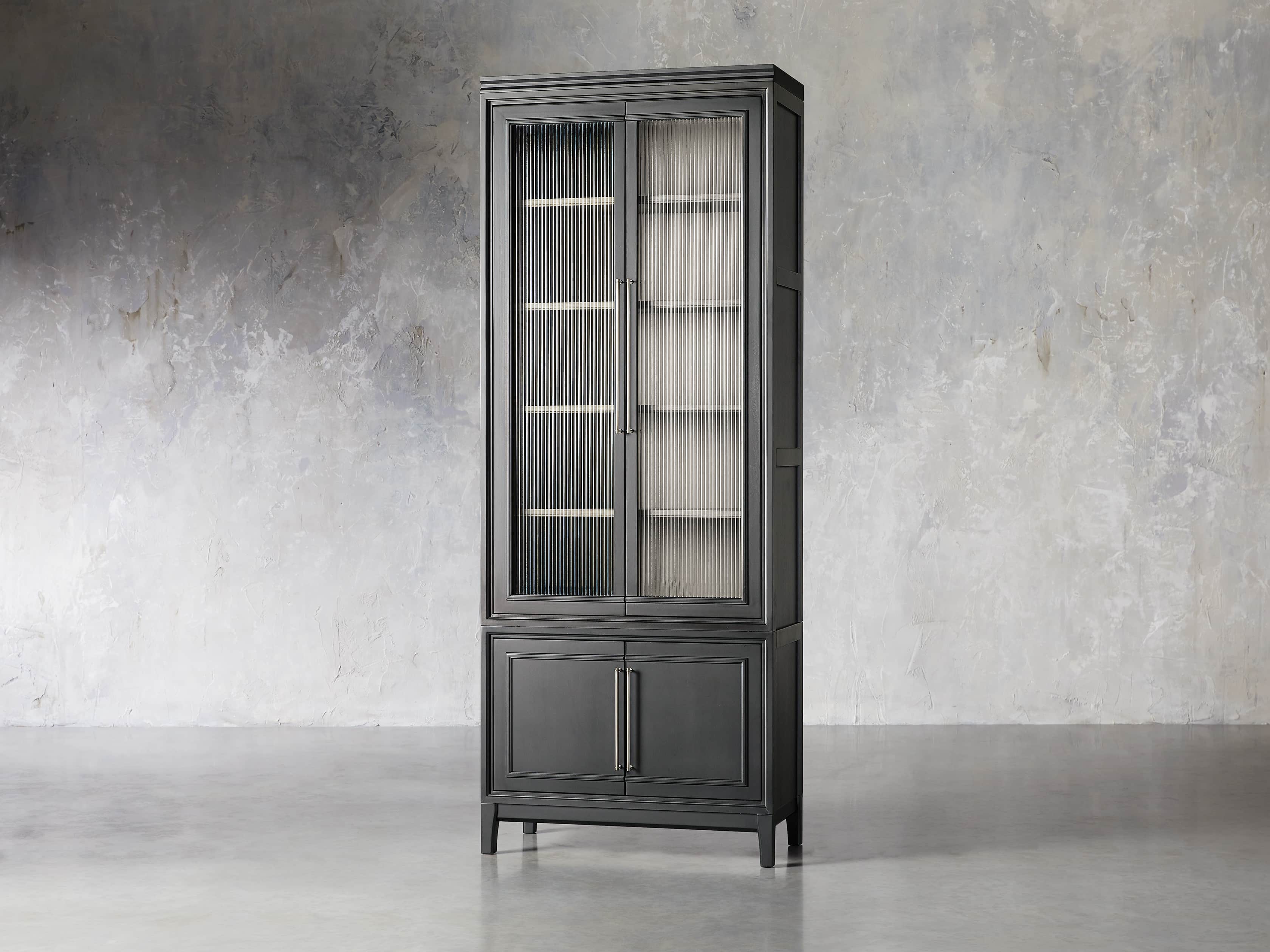 Rowan Modular 35" Single Cabinet in Scoria Black, slide 2 of 12