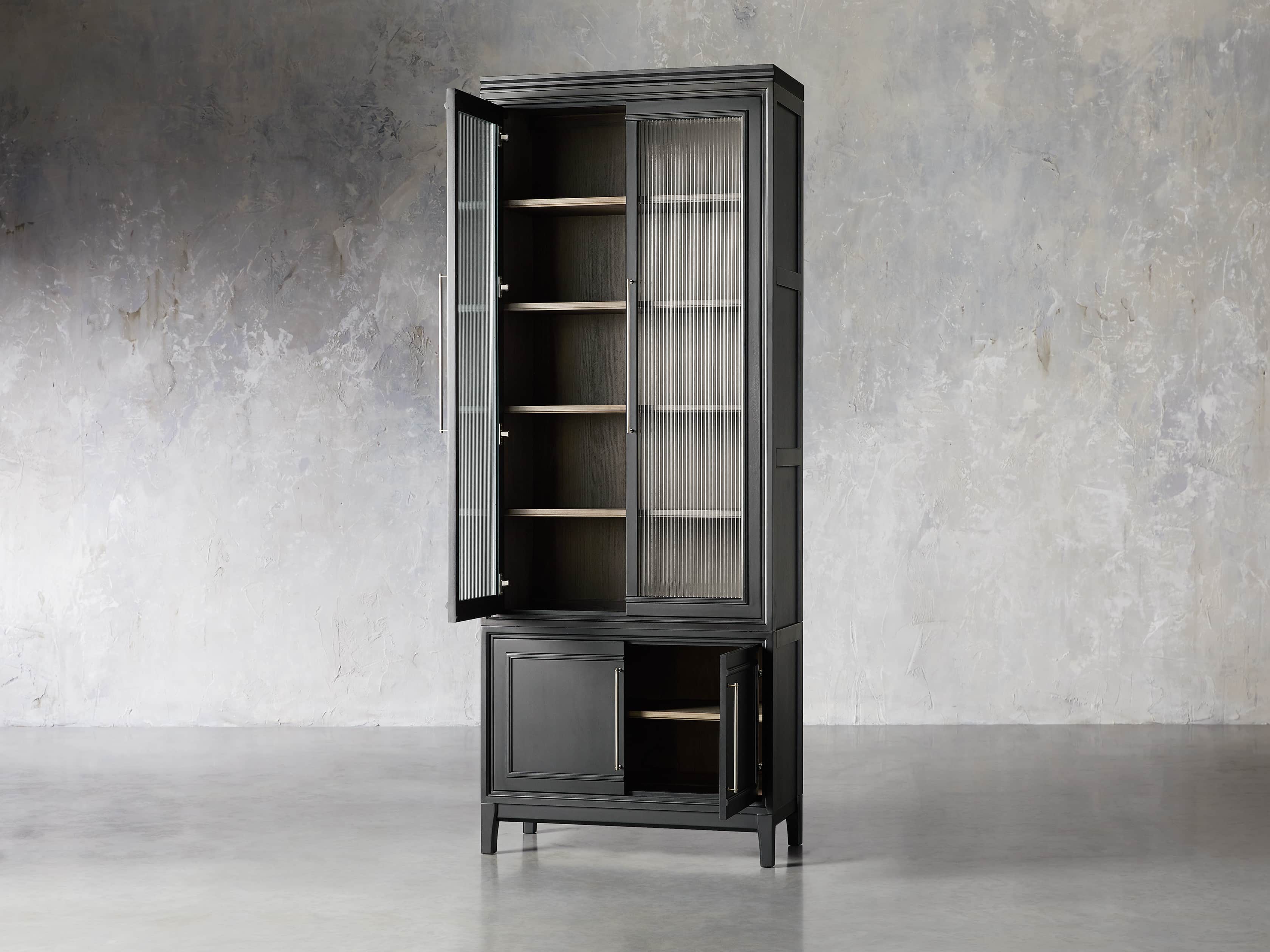 Rowan Modular 35" Single Cabinet in Scoria Black, slide 3 of 12