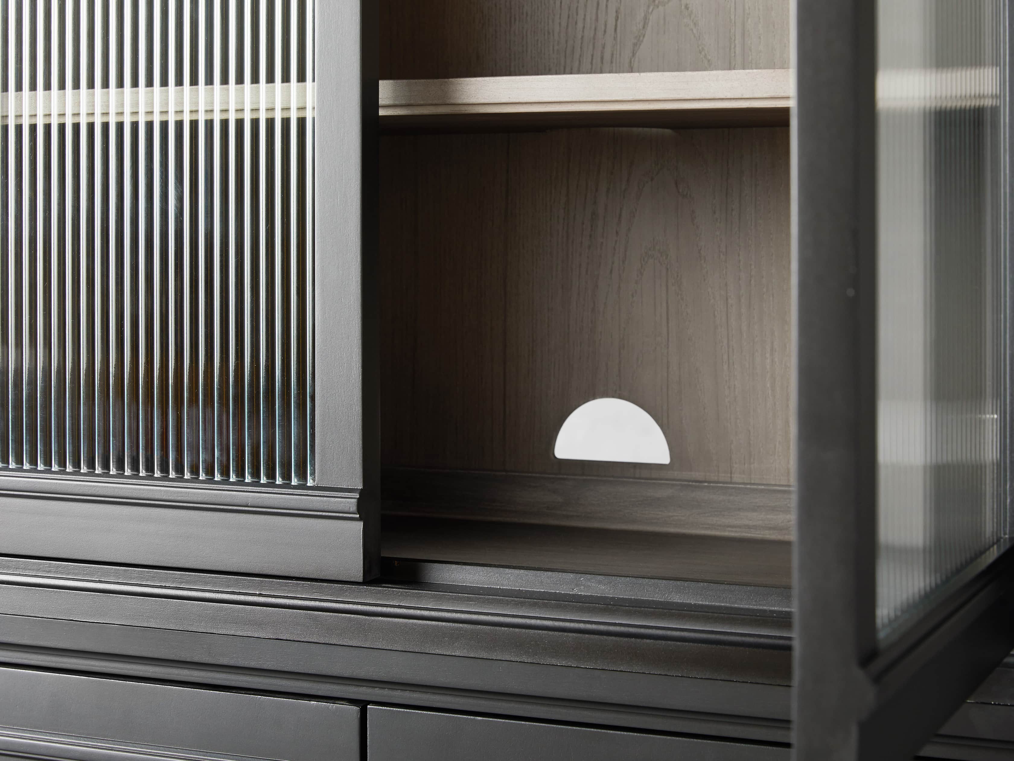 Rowan Modular 35" Single Cabinet in Scoria Black, slide 5 of 12
