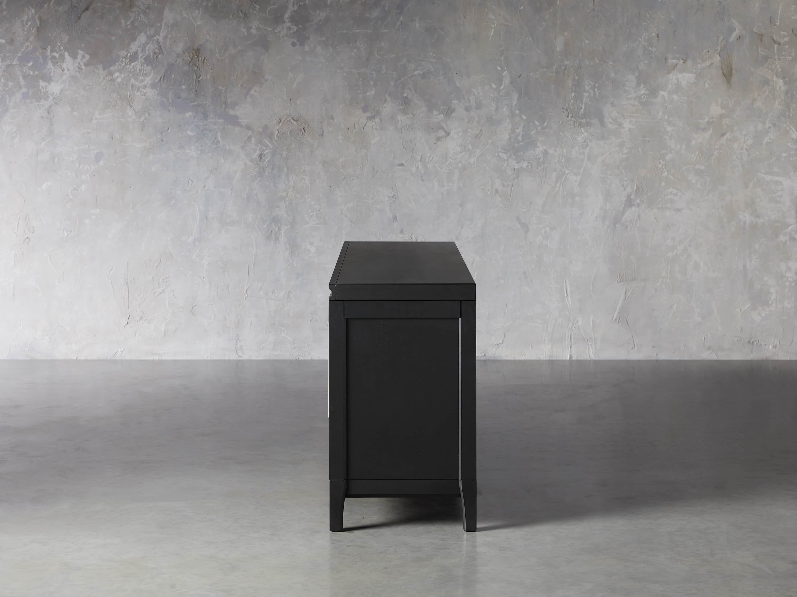 Rowan Modular 70" Media Console in Scoria Black, slide 4 of 8