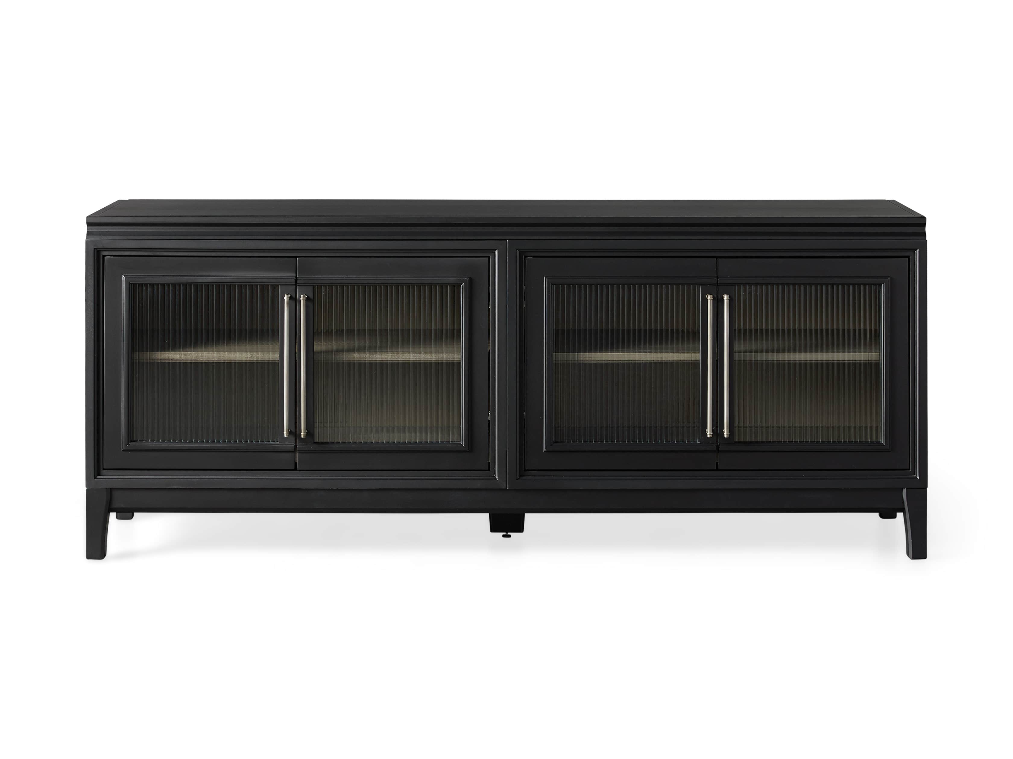 Rowan Modular 70" Media Console in Scoria Black, slide 8 of 8