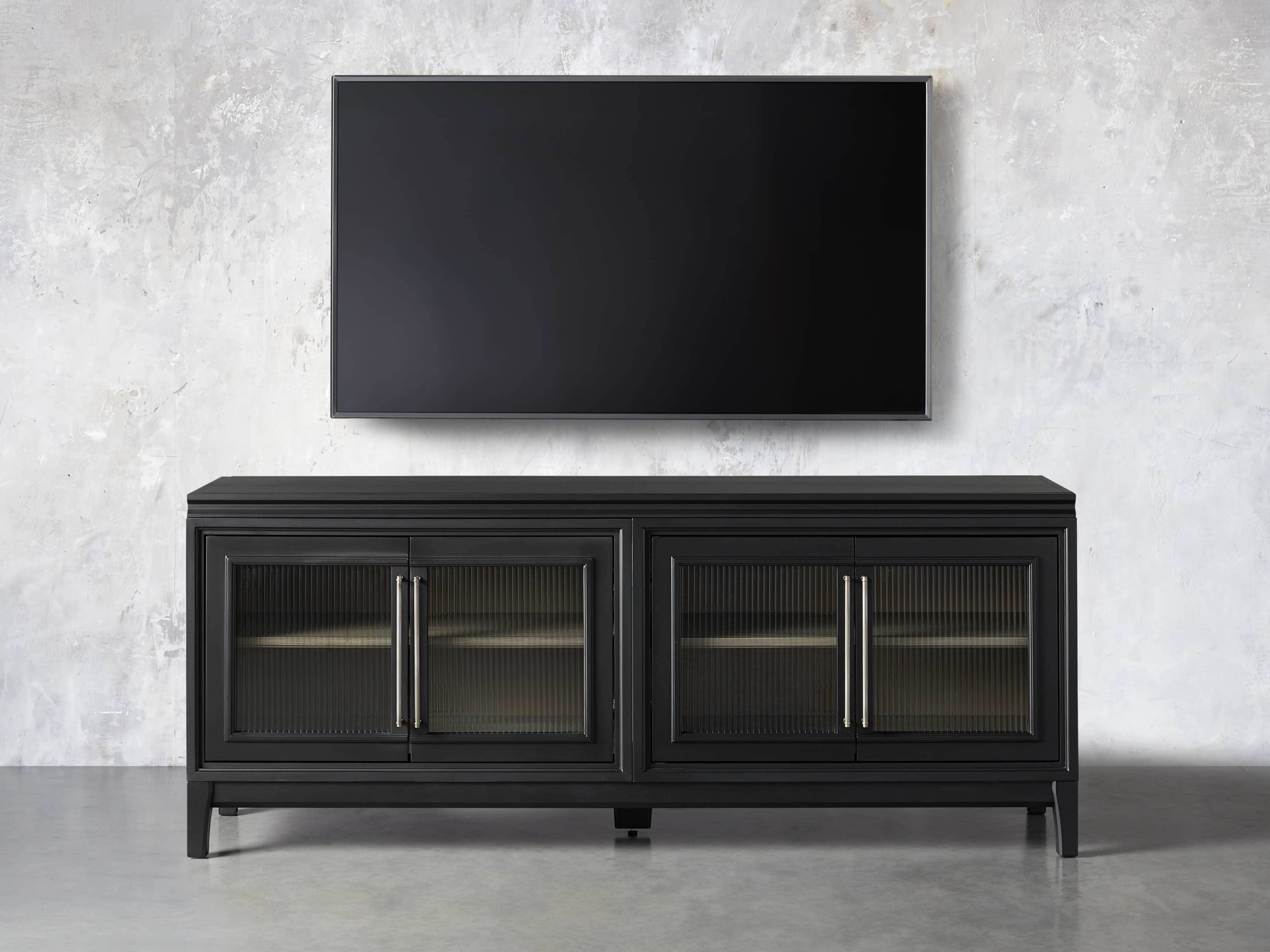 Rowan Modular Reeded Media Console Arhaus