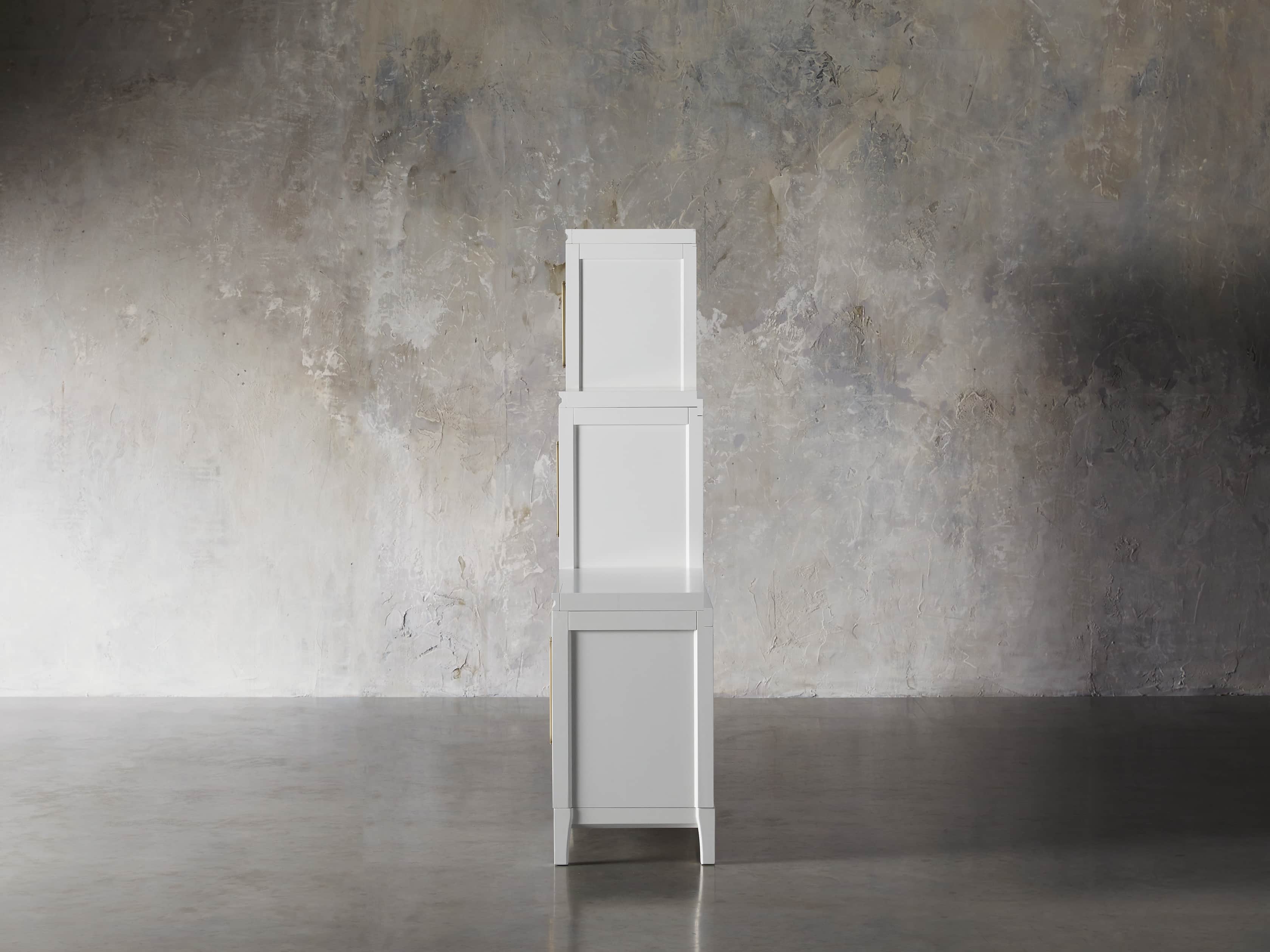 Rowan Modular 105" Descending Wall Unit in Cirrus, slide 5 of 12