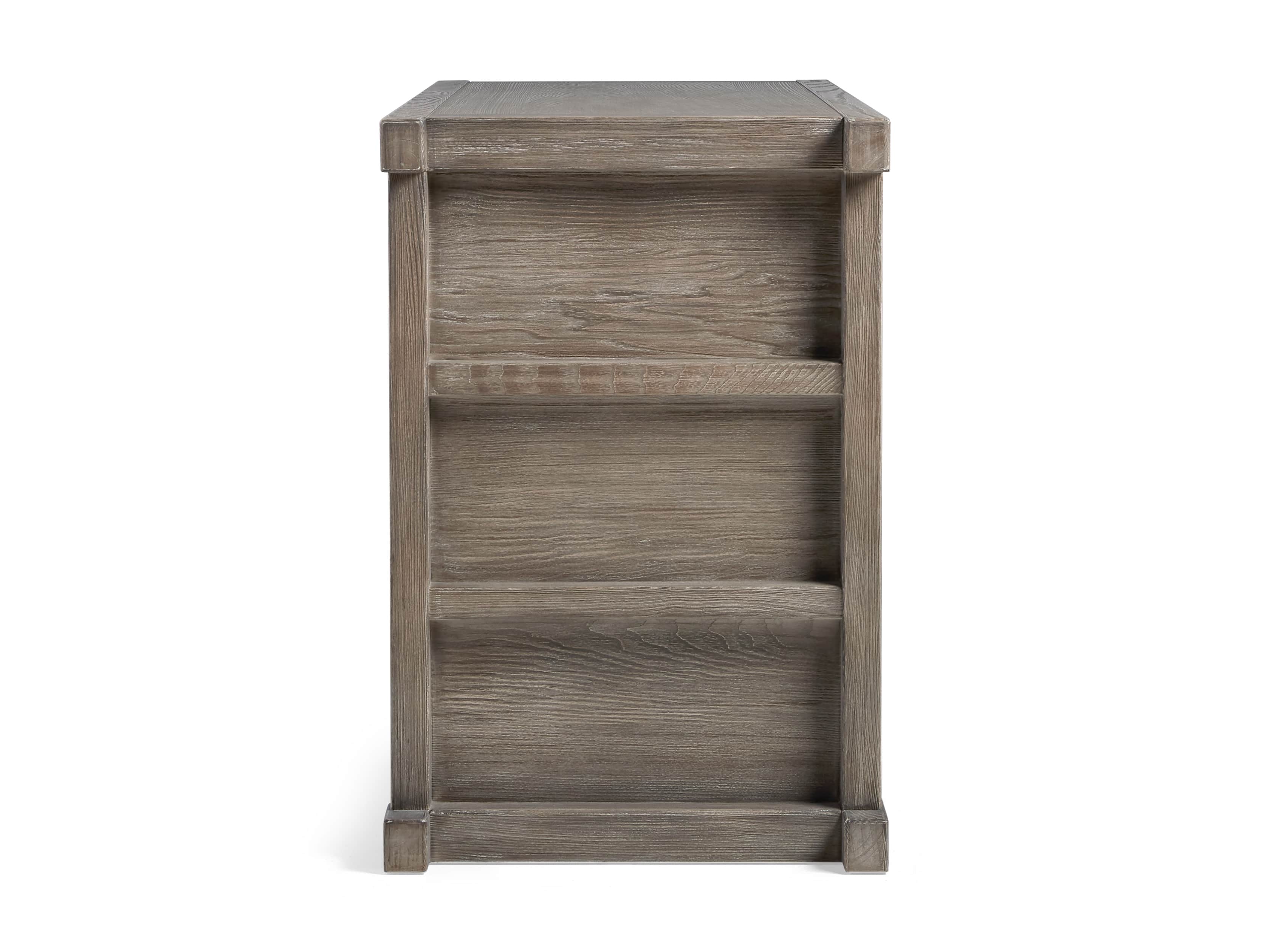 Spencer 48" Glass Cabinet in Stone on Ash, slide 8 of 8