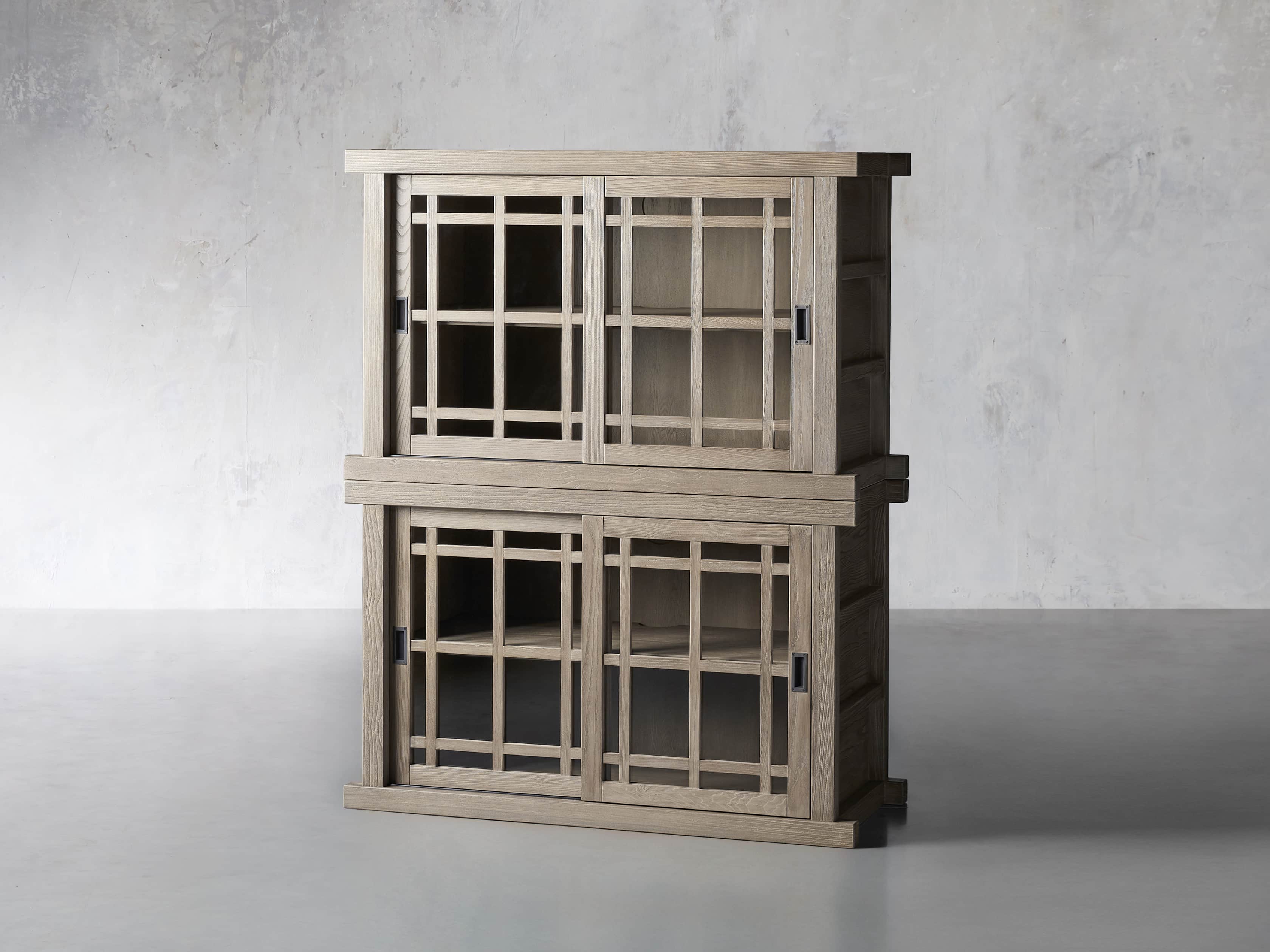 Spencer 48" Double Cabinet in Shiitake, slide 2 of 4