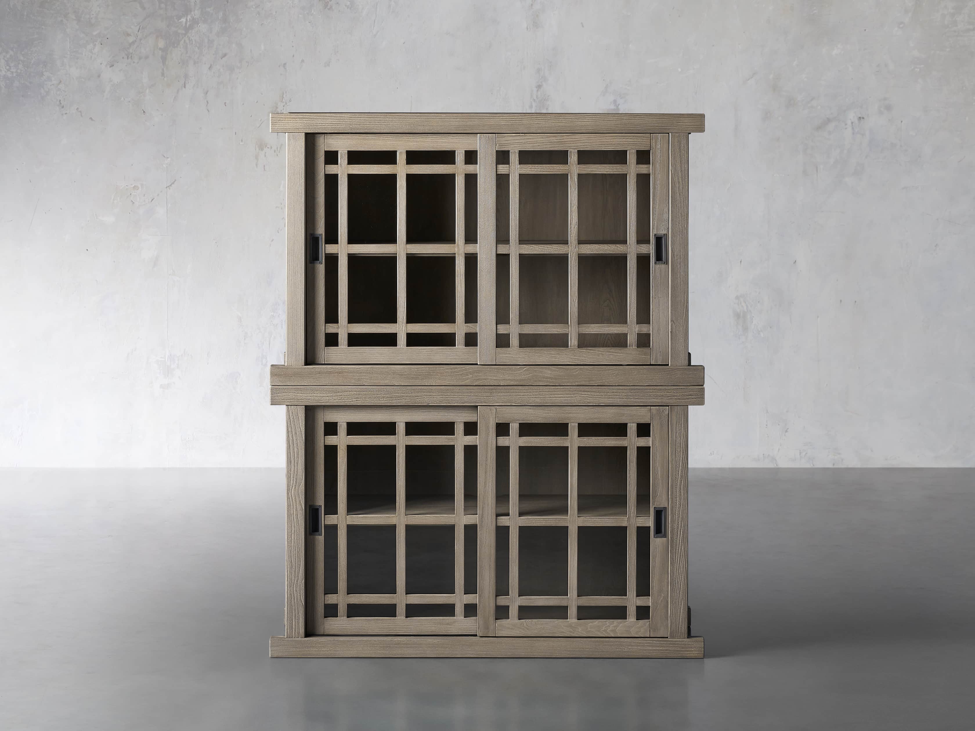 Spencer 48" Double Cabinet in Shiitake, slide 1 of 4