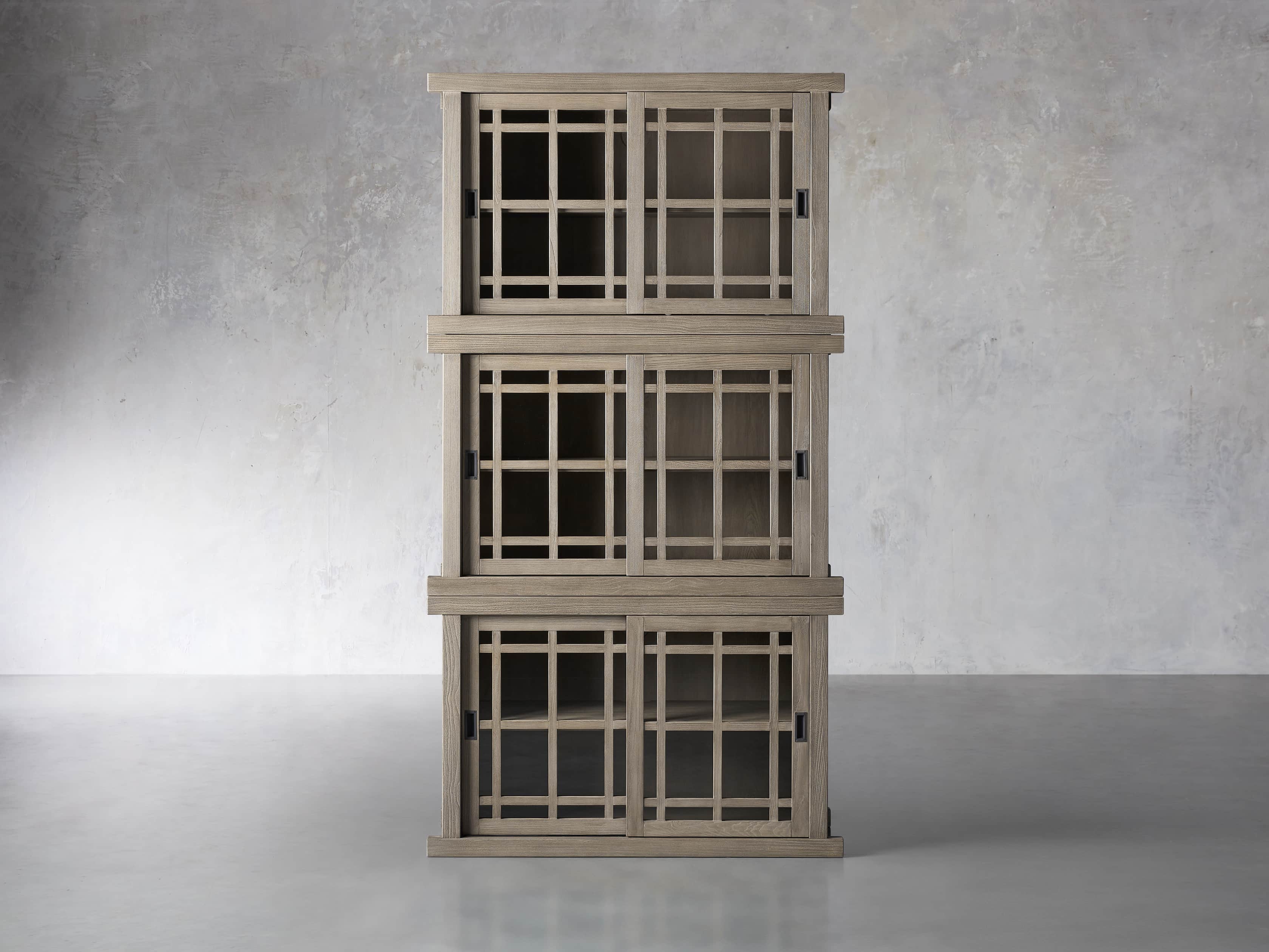 Spencer 48" Triple Cabinet in Shiitake, slide 1 of 4