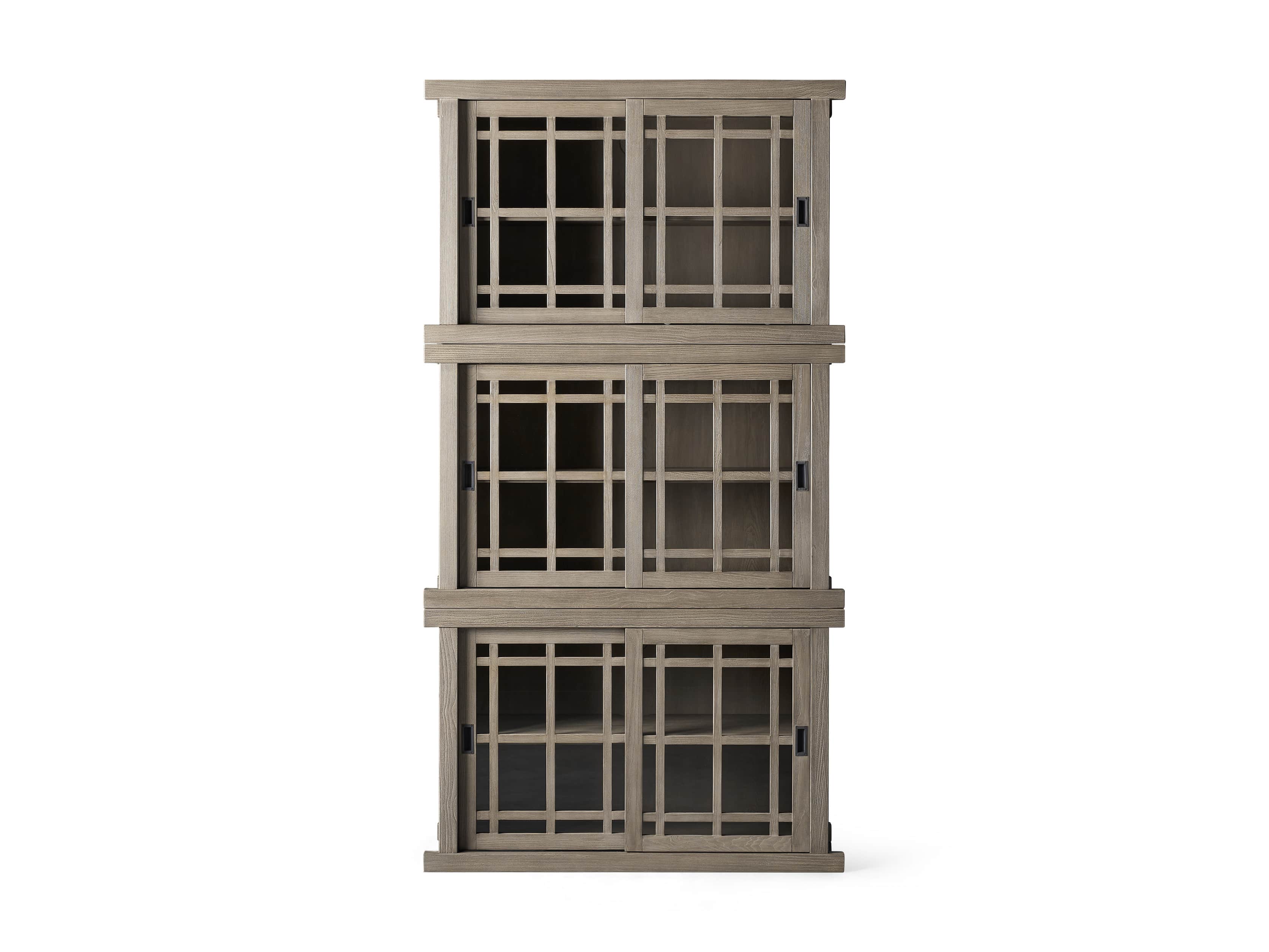 Spencer 48" Triple Cabinet in Shiitake, slide 4 of 4