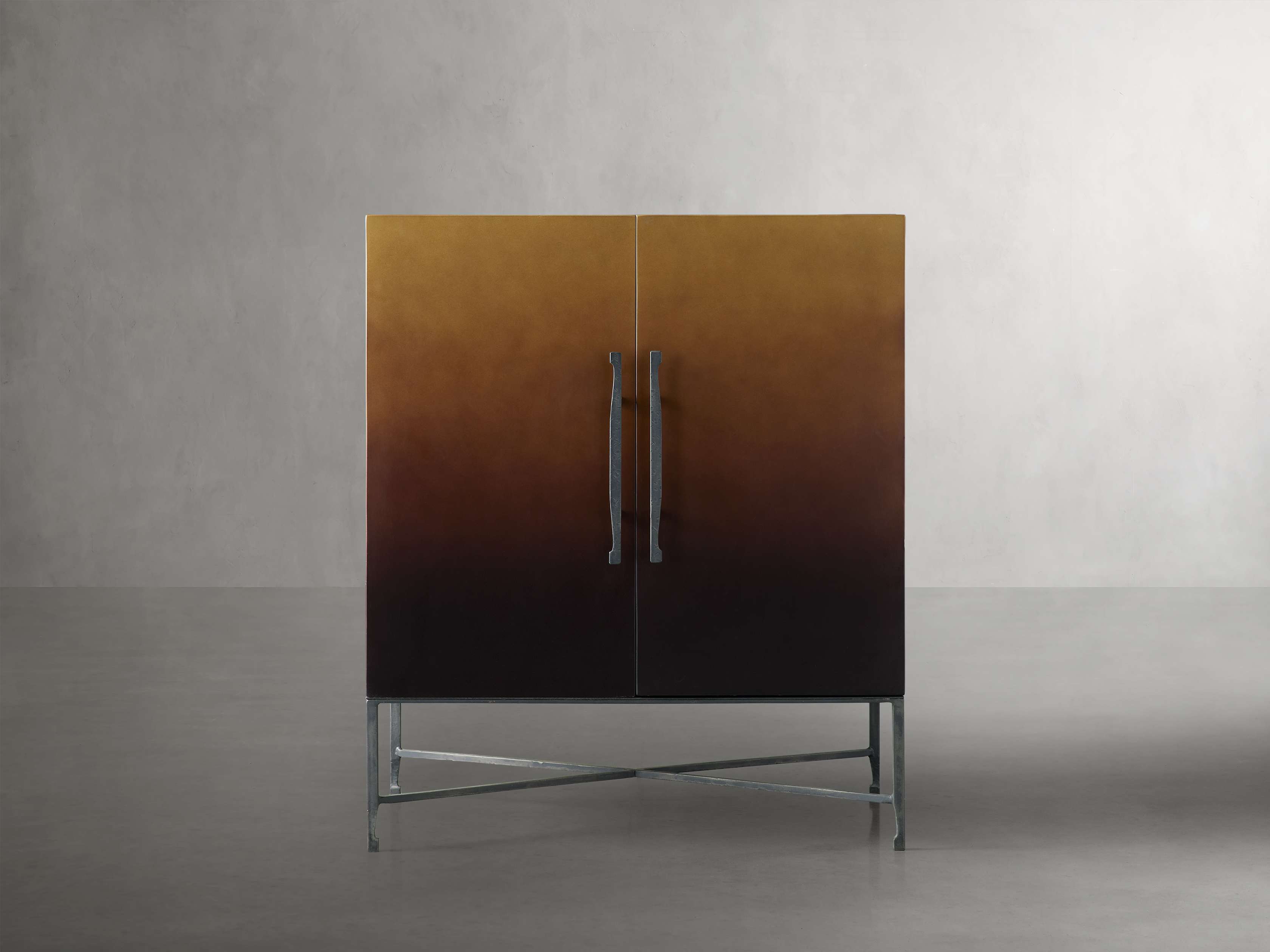 Copper bar deals cabinet