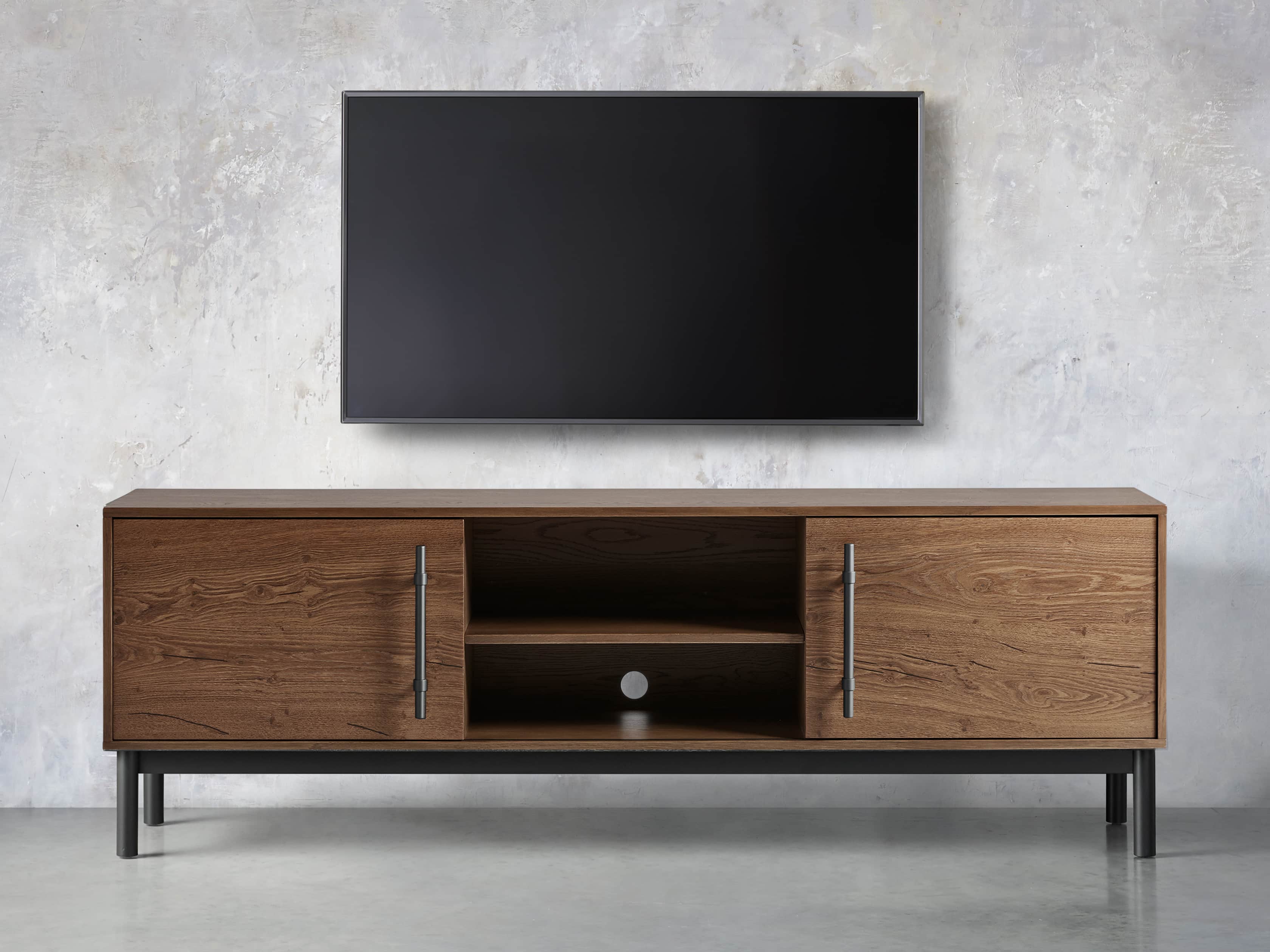 Sullivan 80" Media Console in Northman Oak