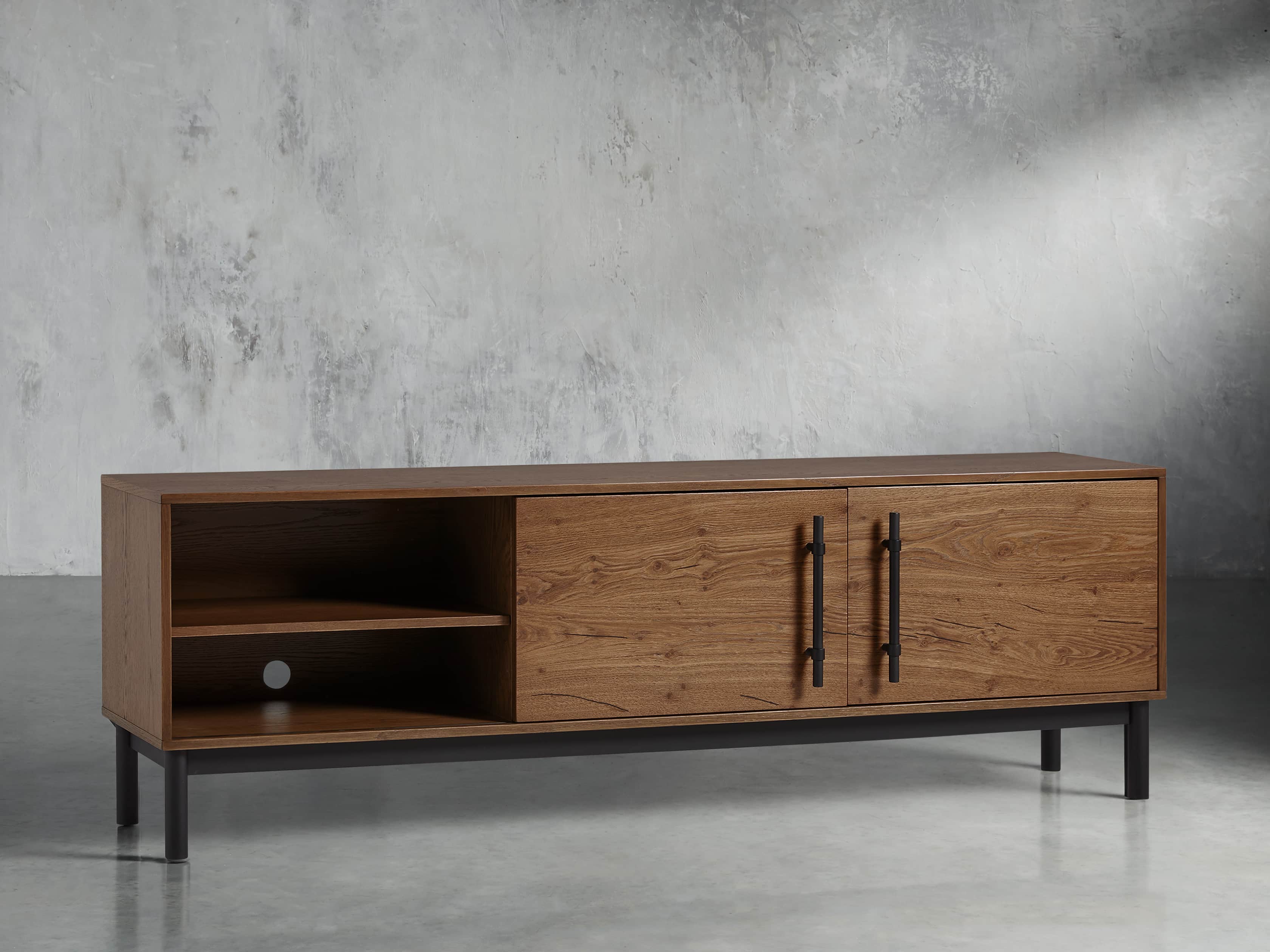 Sullivan 80" Media Console in Northman Oak