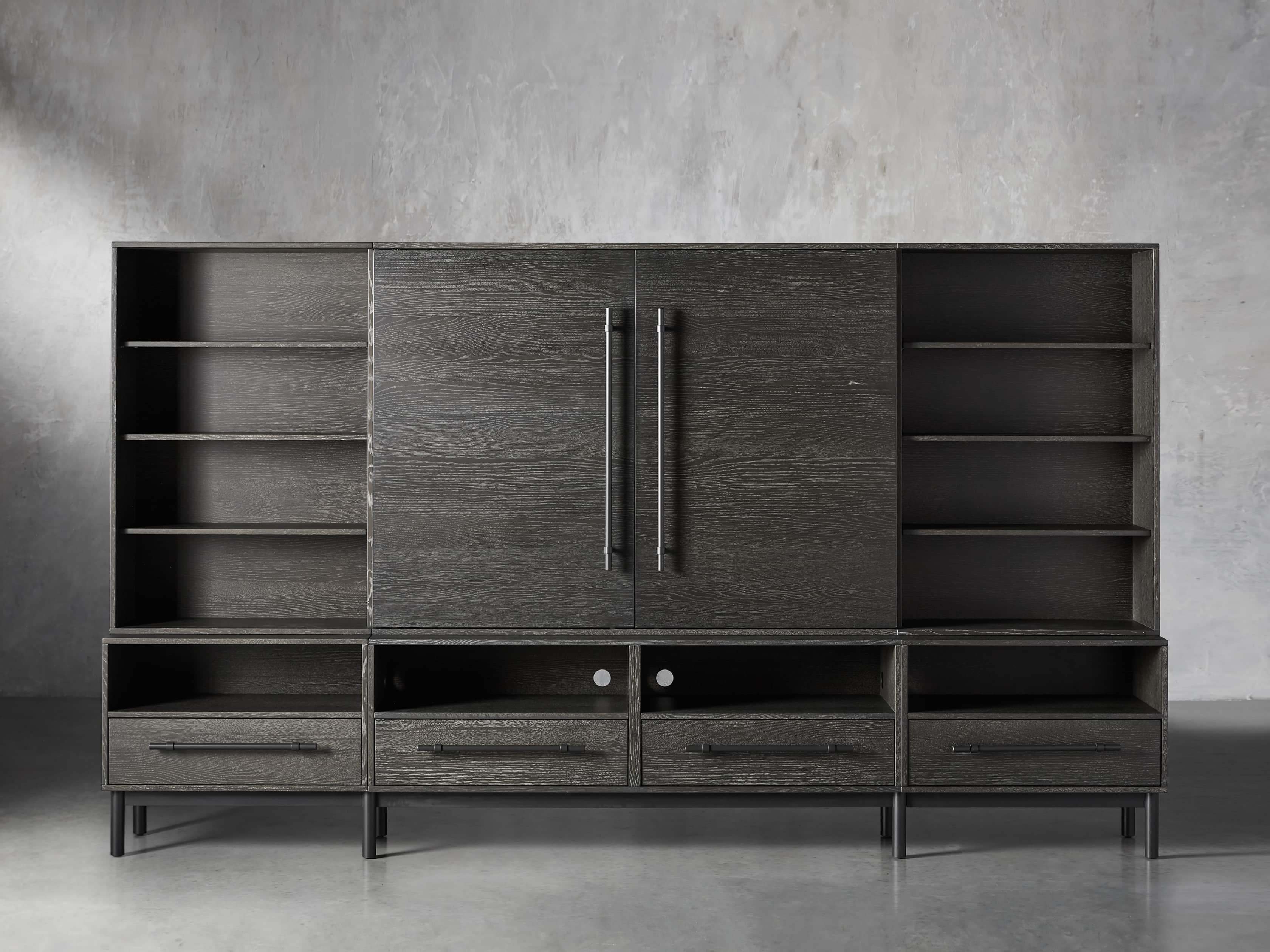 Sullivan 126" Wall Unit in Grey