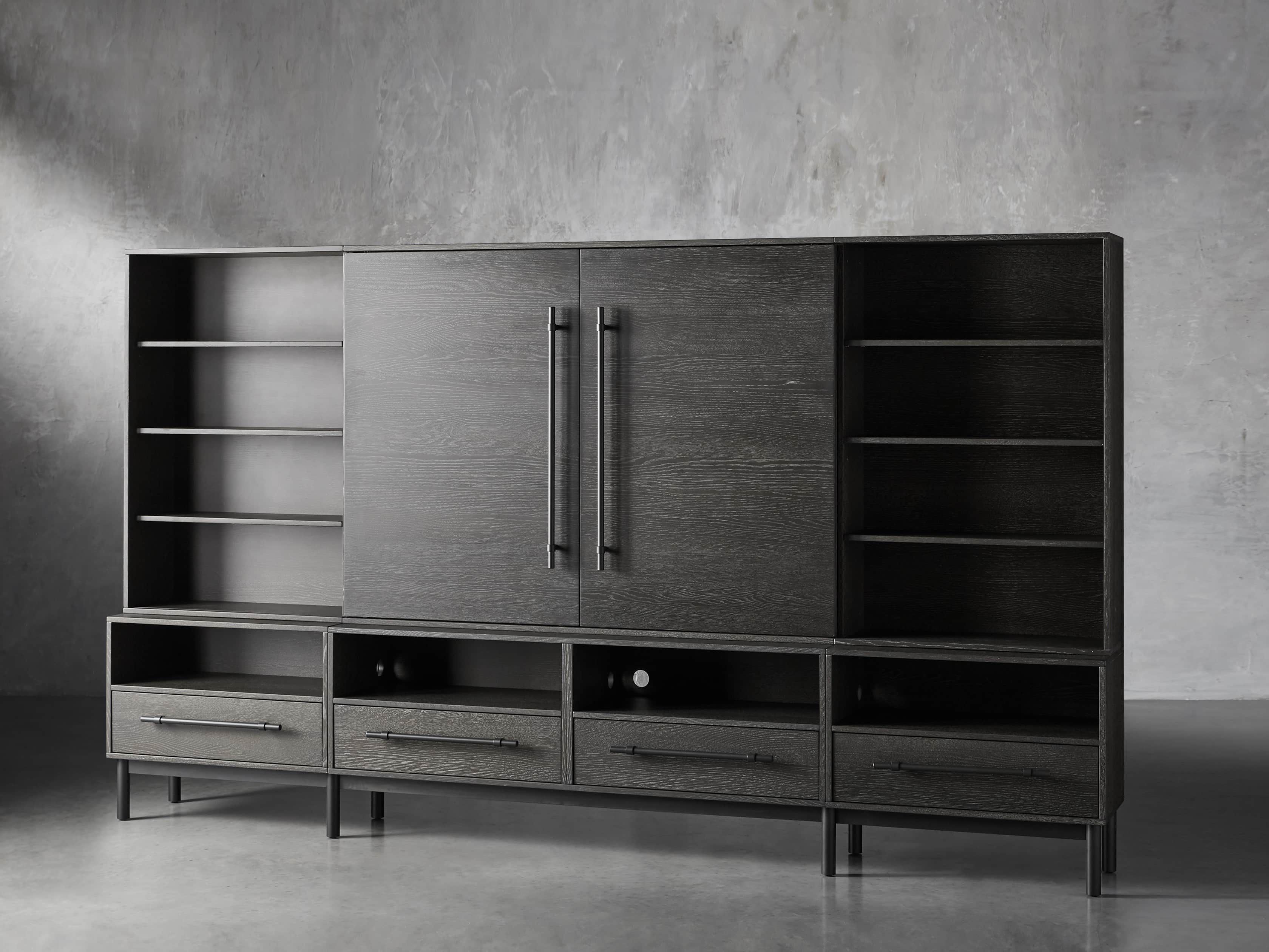 Sullivan 126" Wall Unit in Grey