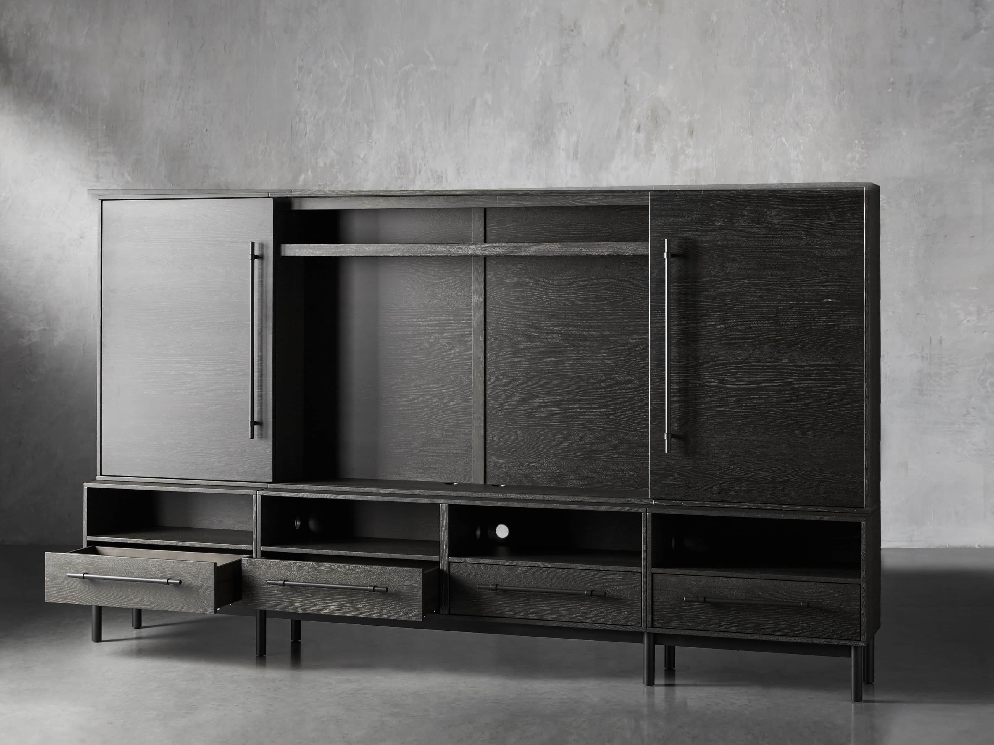 Sullivan 126" Wall Unit in Grey