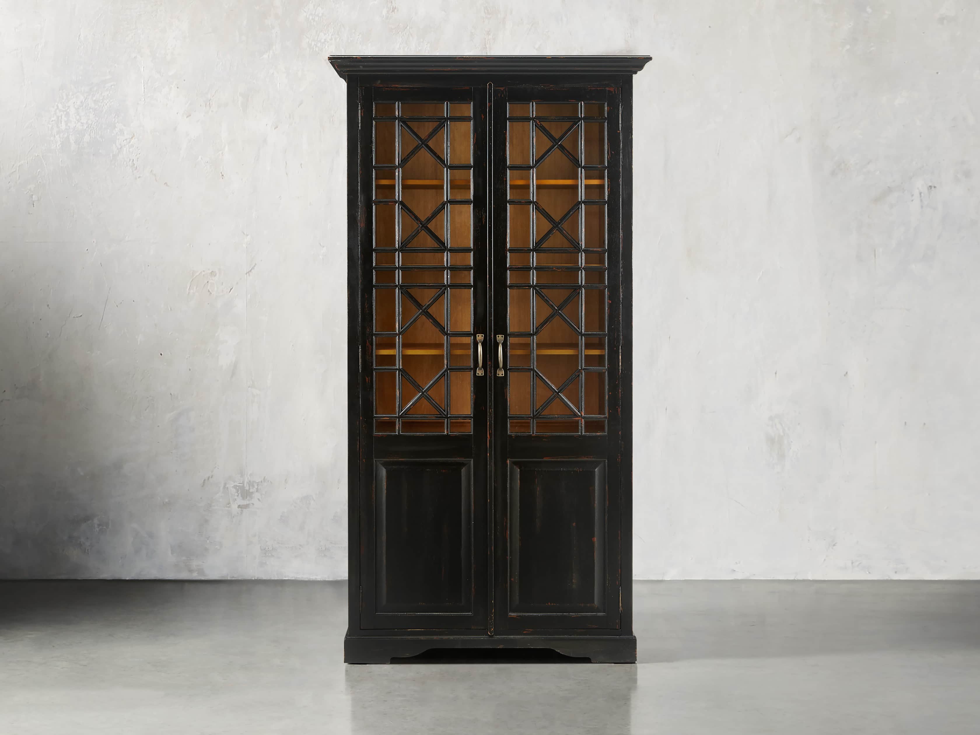Taja Belle Tall Cabinet in Black
