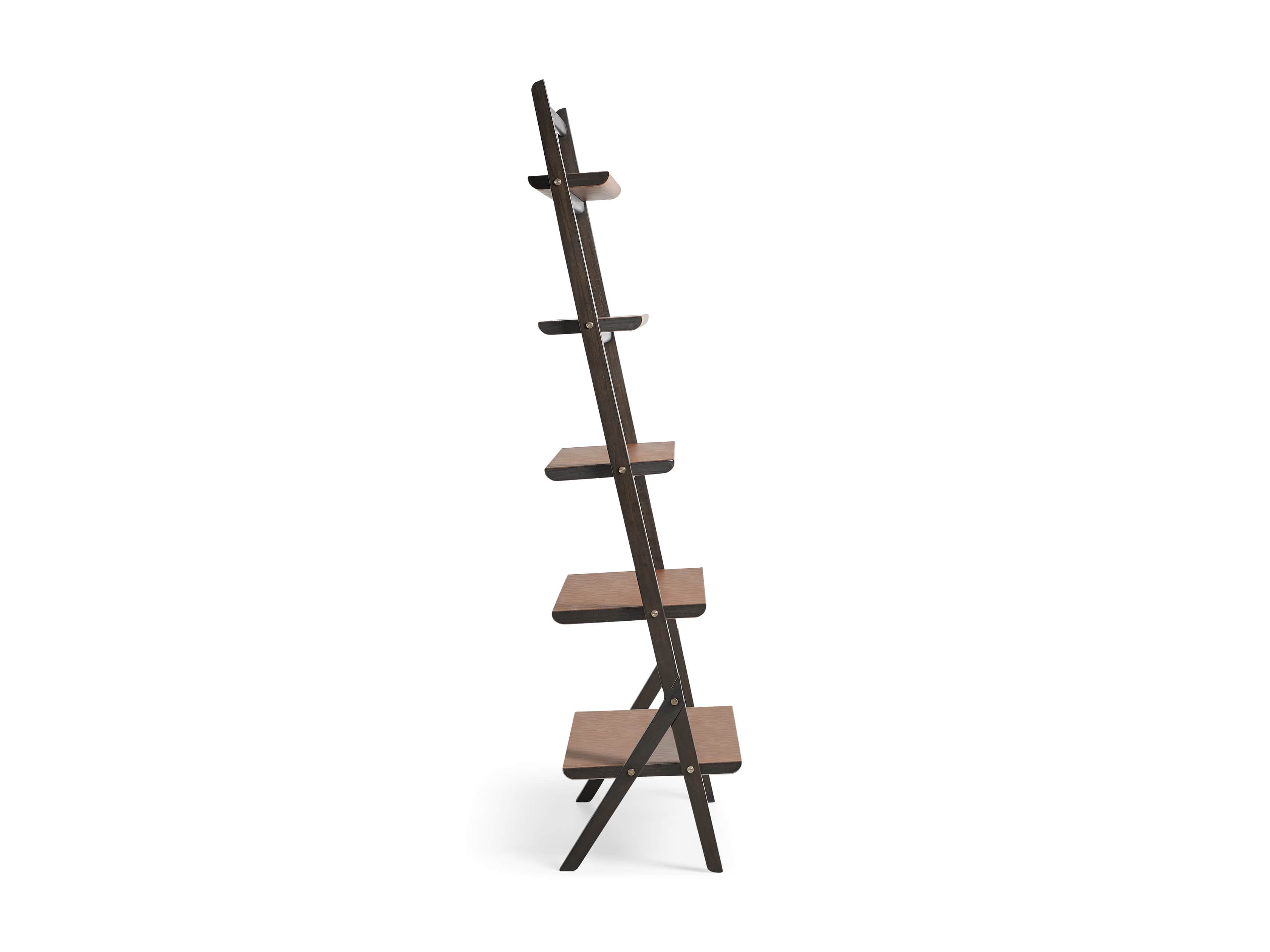 Torre 37" Bookcase in Chestnut, slide 8 of 8