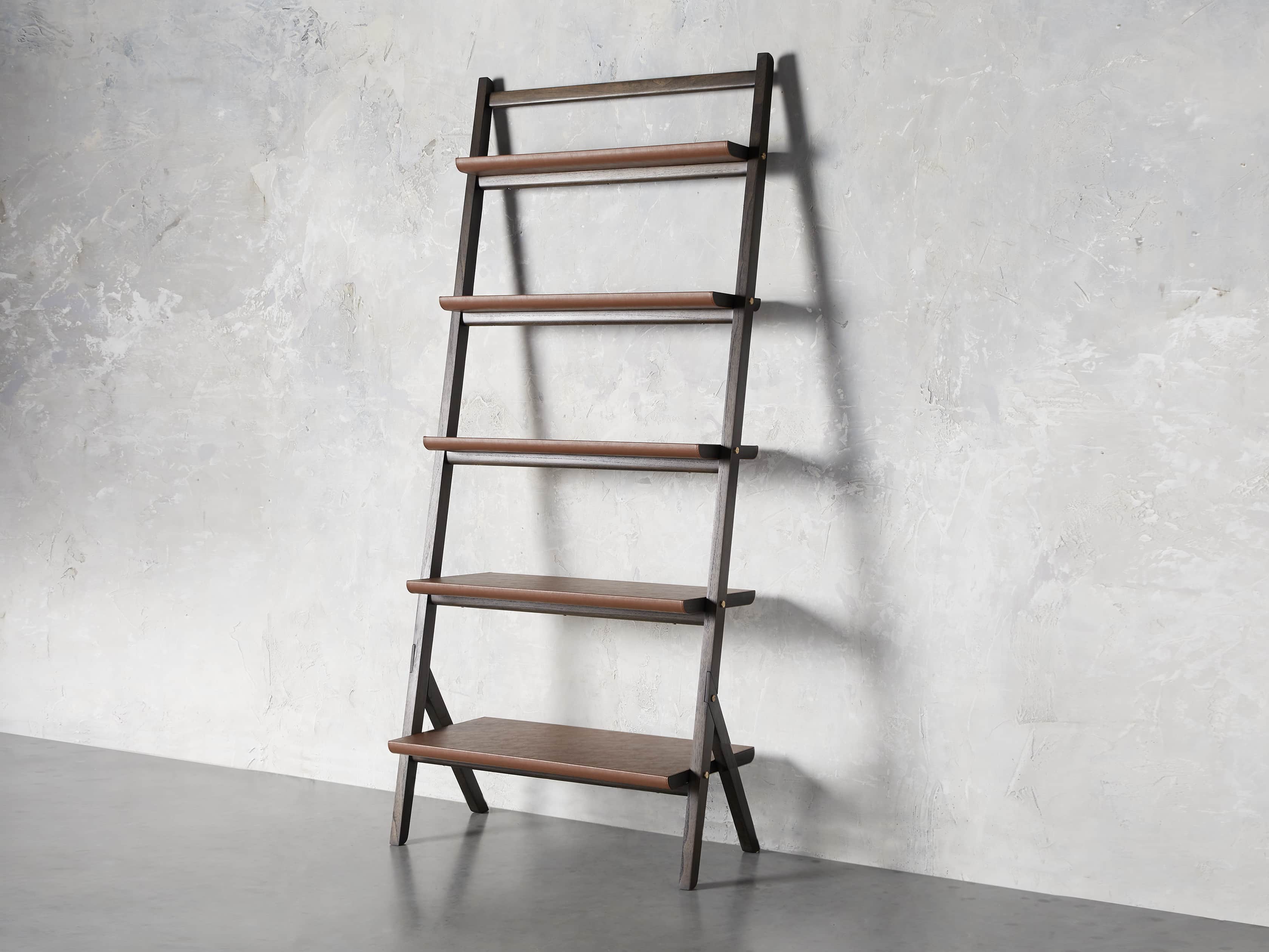 Torre 37" Bookcase in Chestnut, slide 2 of 8