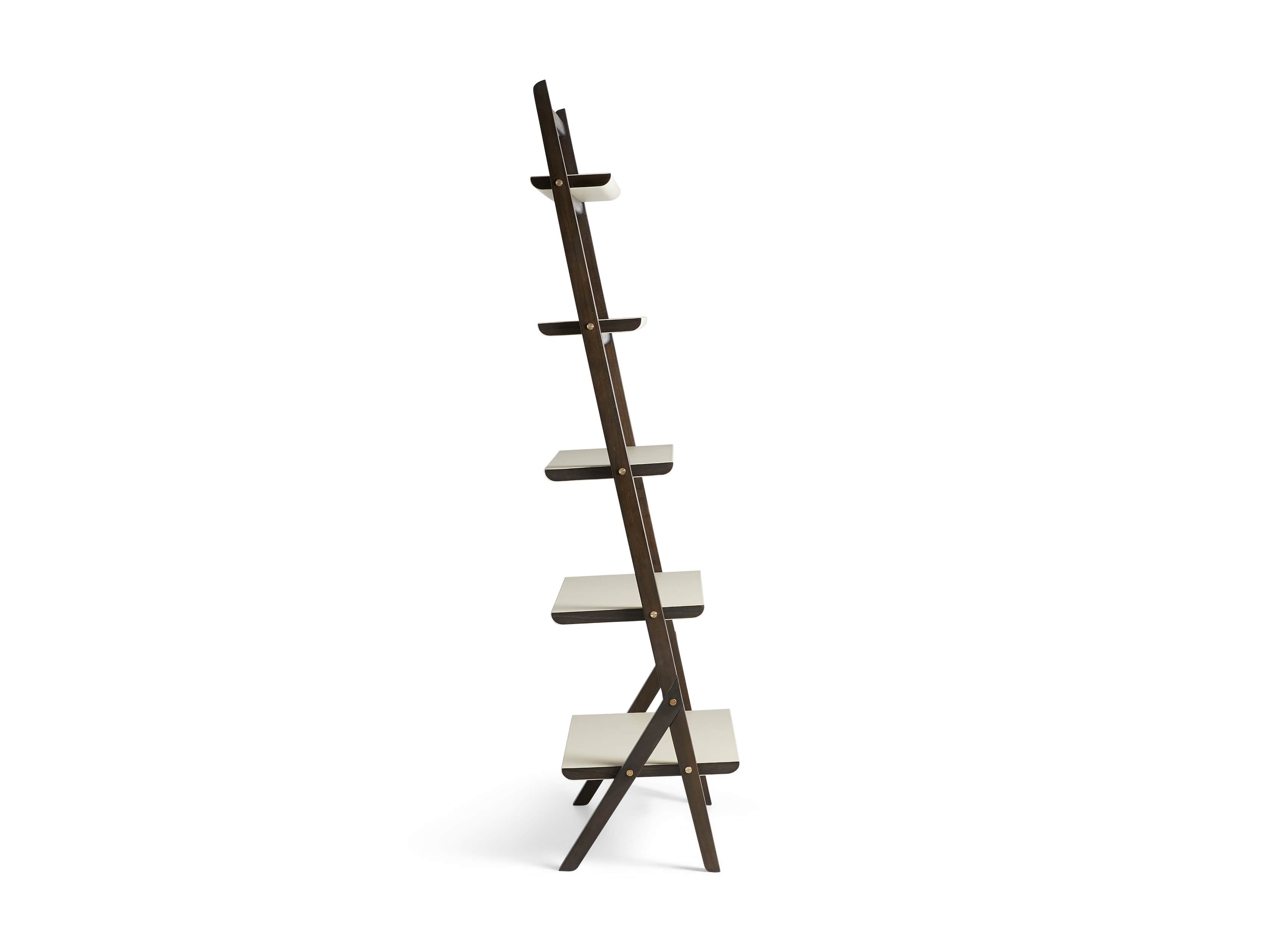Torre 37" Bookcase in Cream, slide 8 of 8