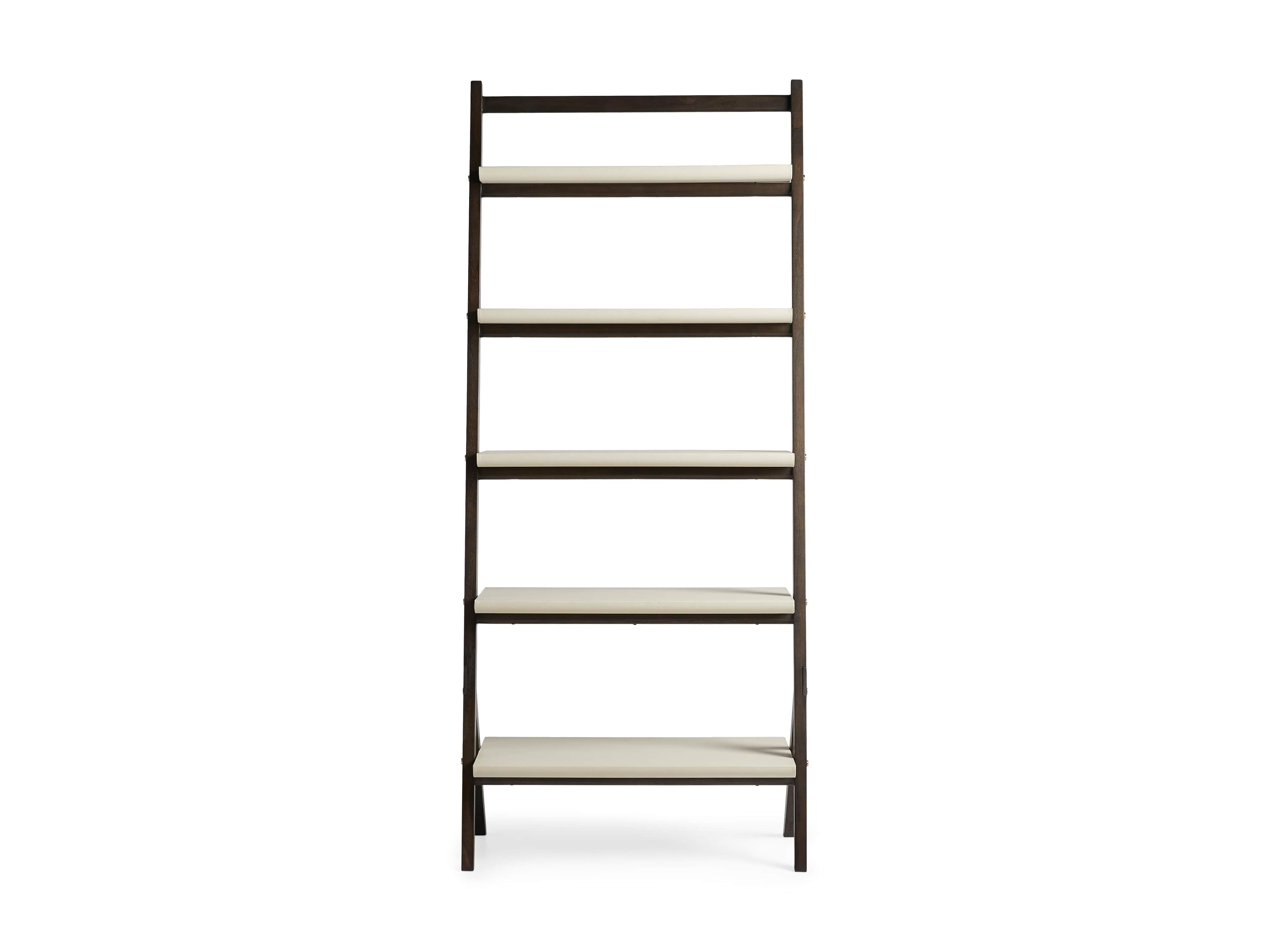 Torre 37" Bookcase in Cream, slide 7 of 8
