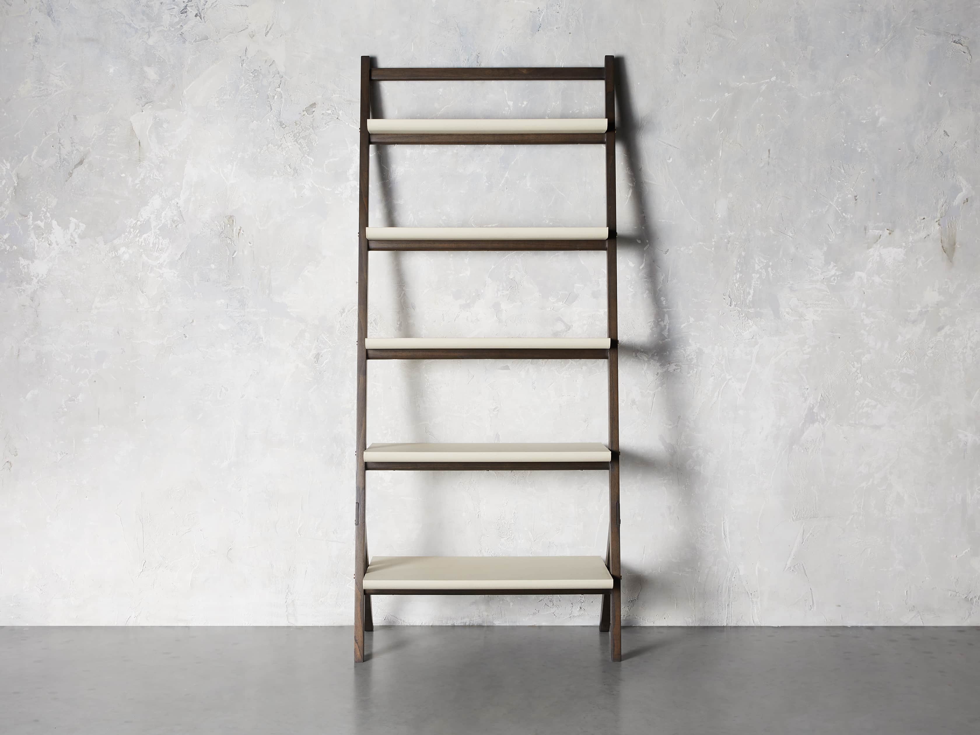 Torre 37" Bookcase in Cream, slide 1 of 8