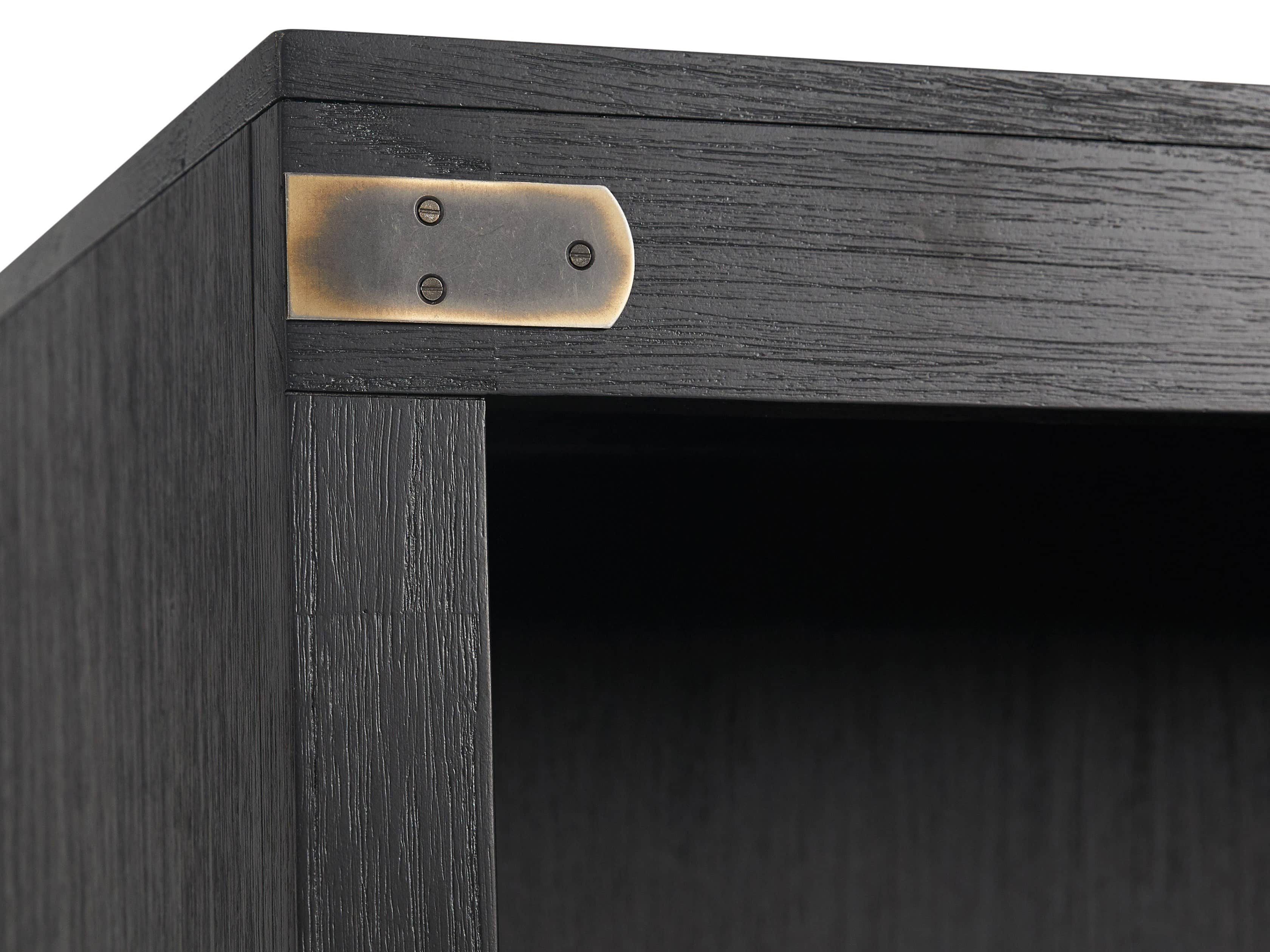 Tremont Modular 60” Bookcase in Dry Branch Black