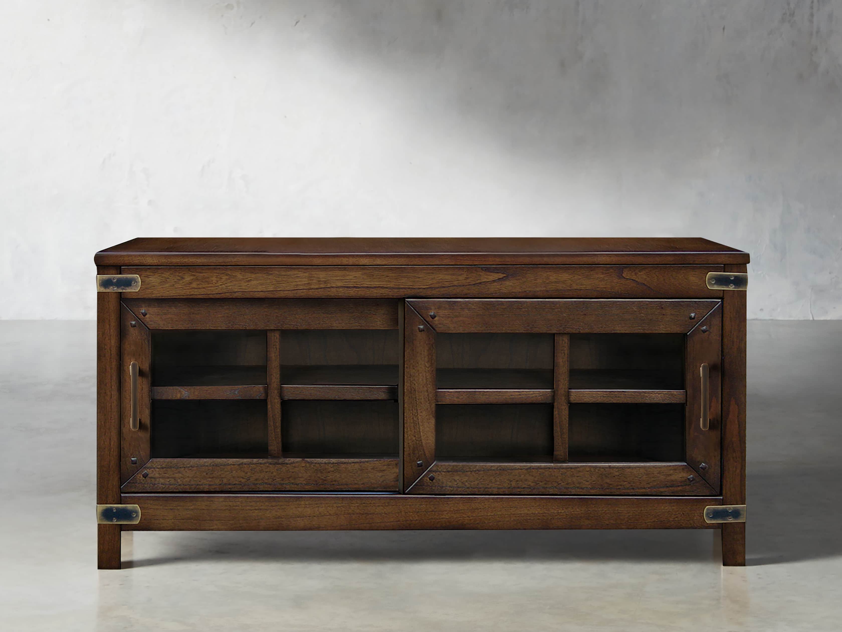 Tremont Small Media Console In Midnight Java