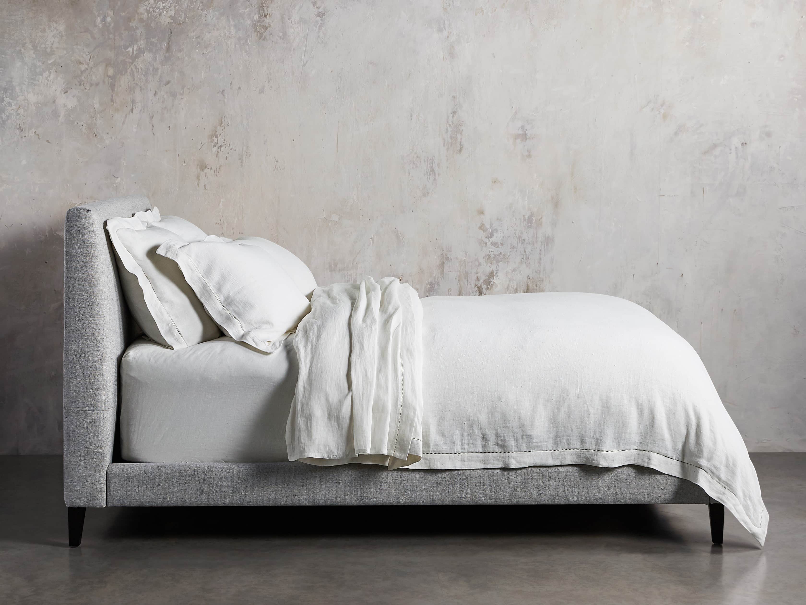 Beck King Bed in Windsor Cement, slide 2 of 6