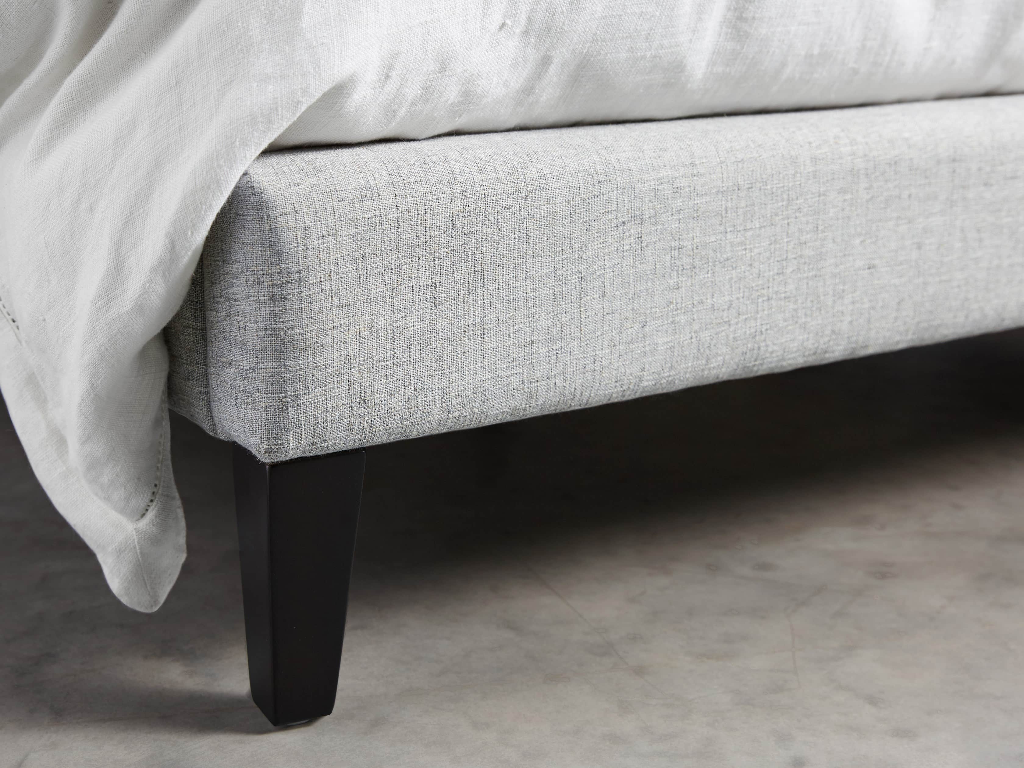 Beck King Bed in Windsor Cement, slide 5 of 6