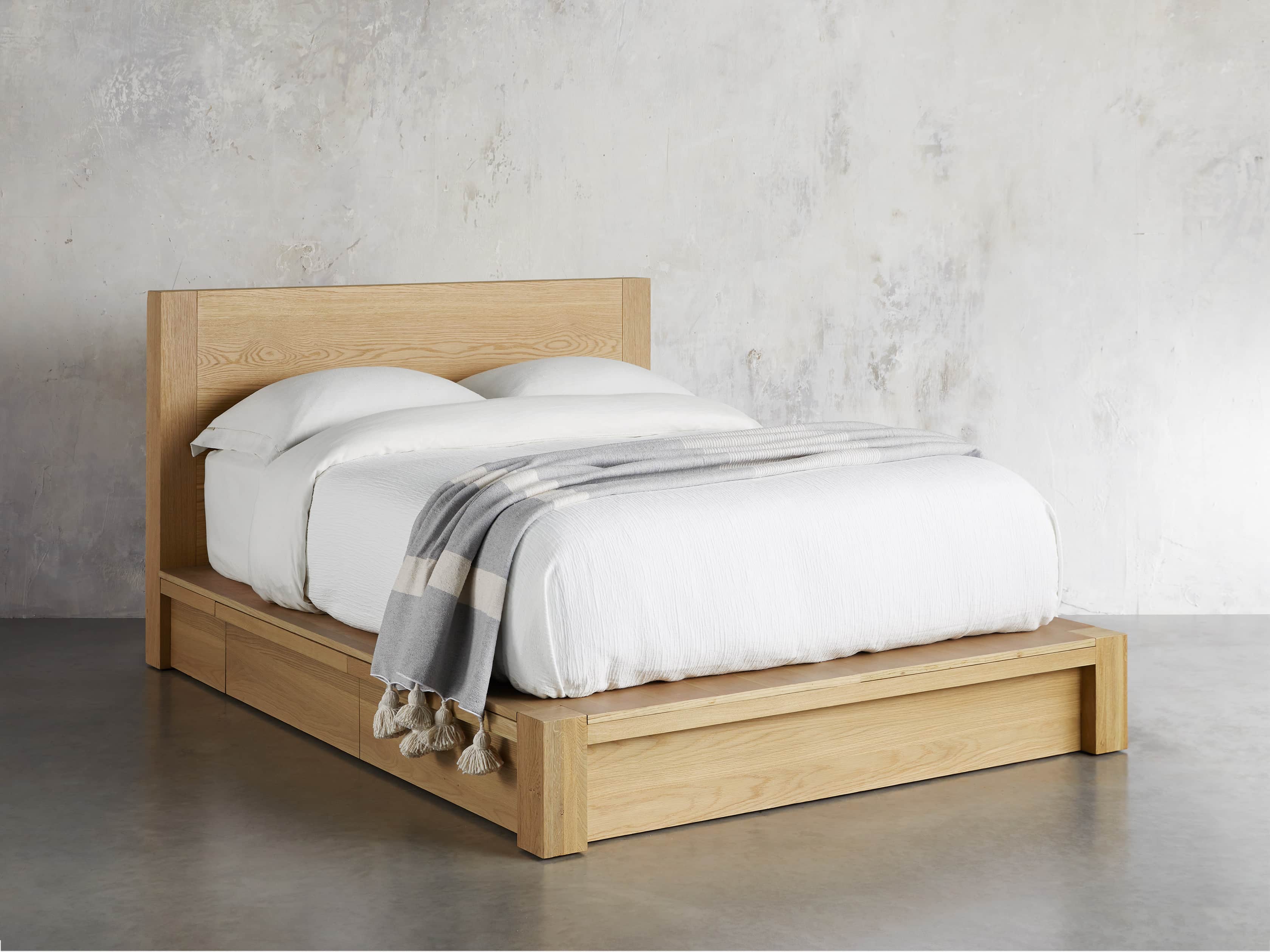 Bodhi 40" Queen Storage Bed in Natural