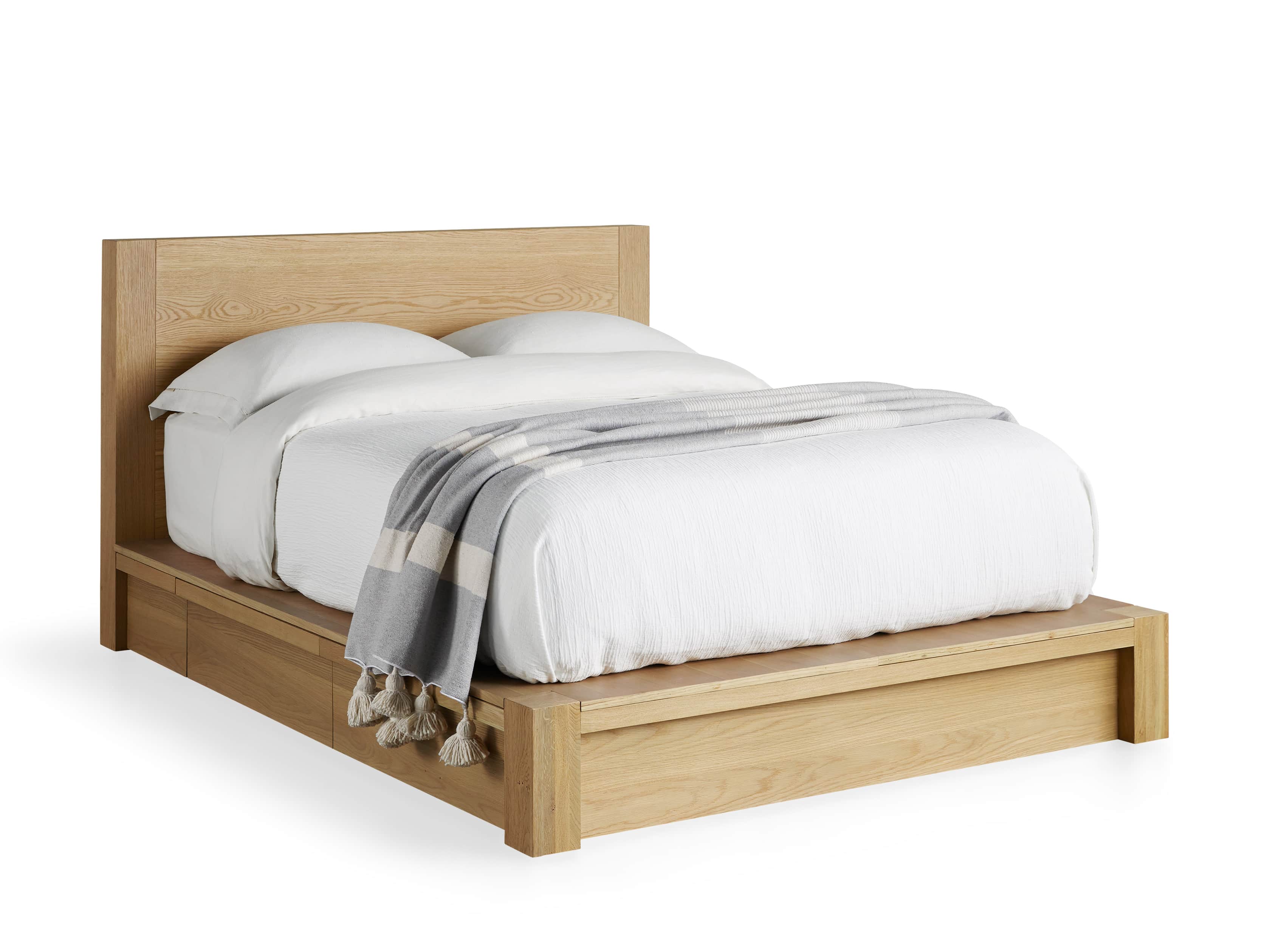 Bodhi 40" Queen Storage Bed in Natural