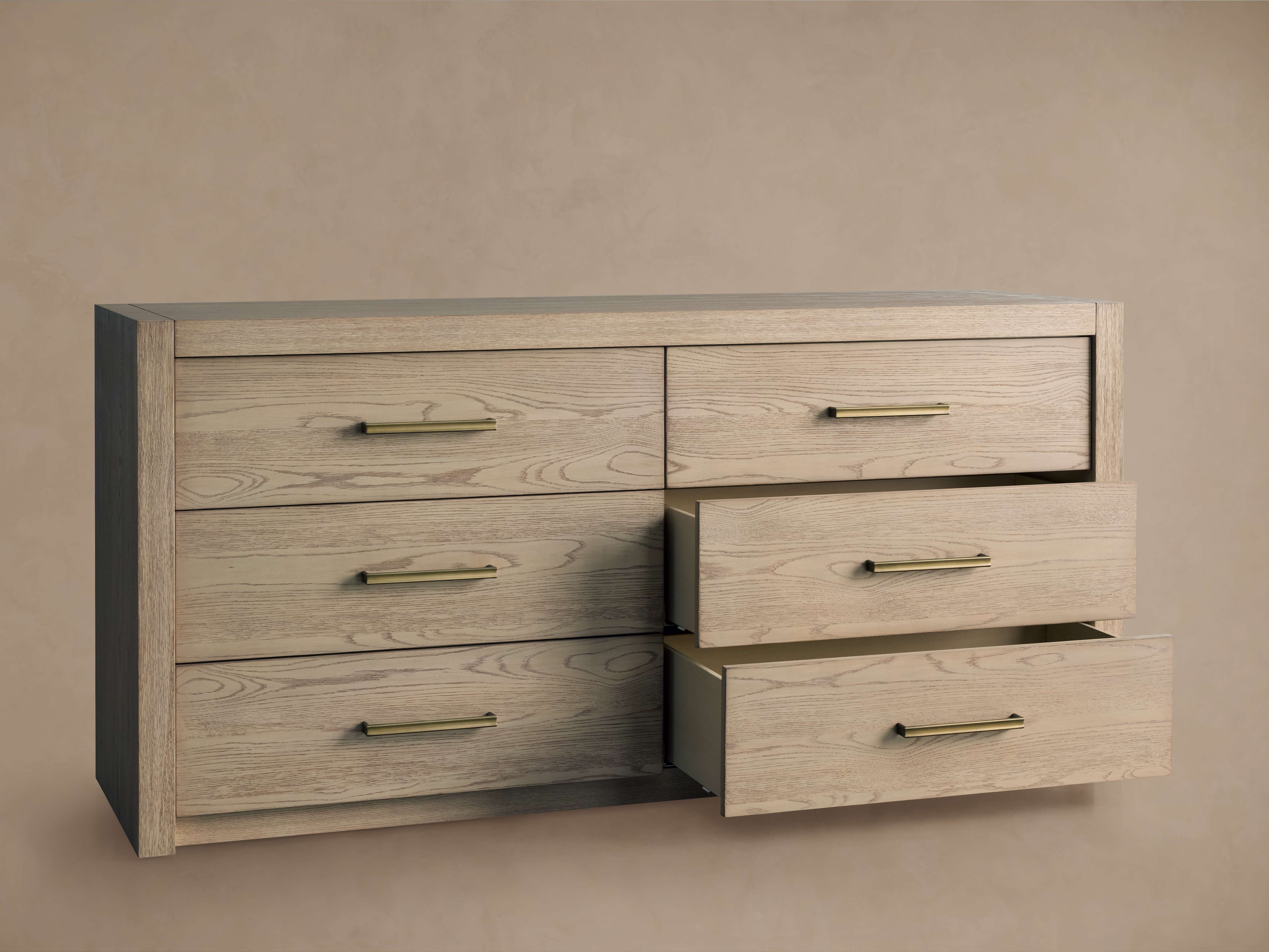 【Urry】DOMINA art sleeve collection 6 Bodhi Six-Drawer Dresser – Arhaus